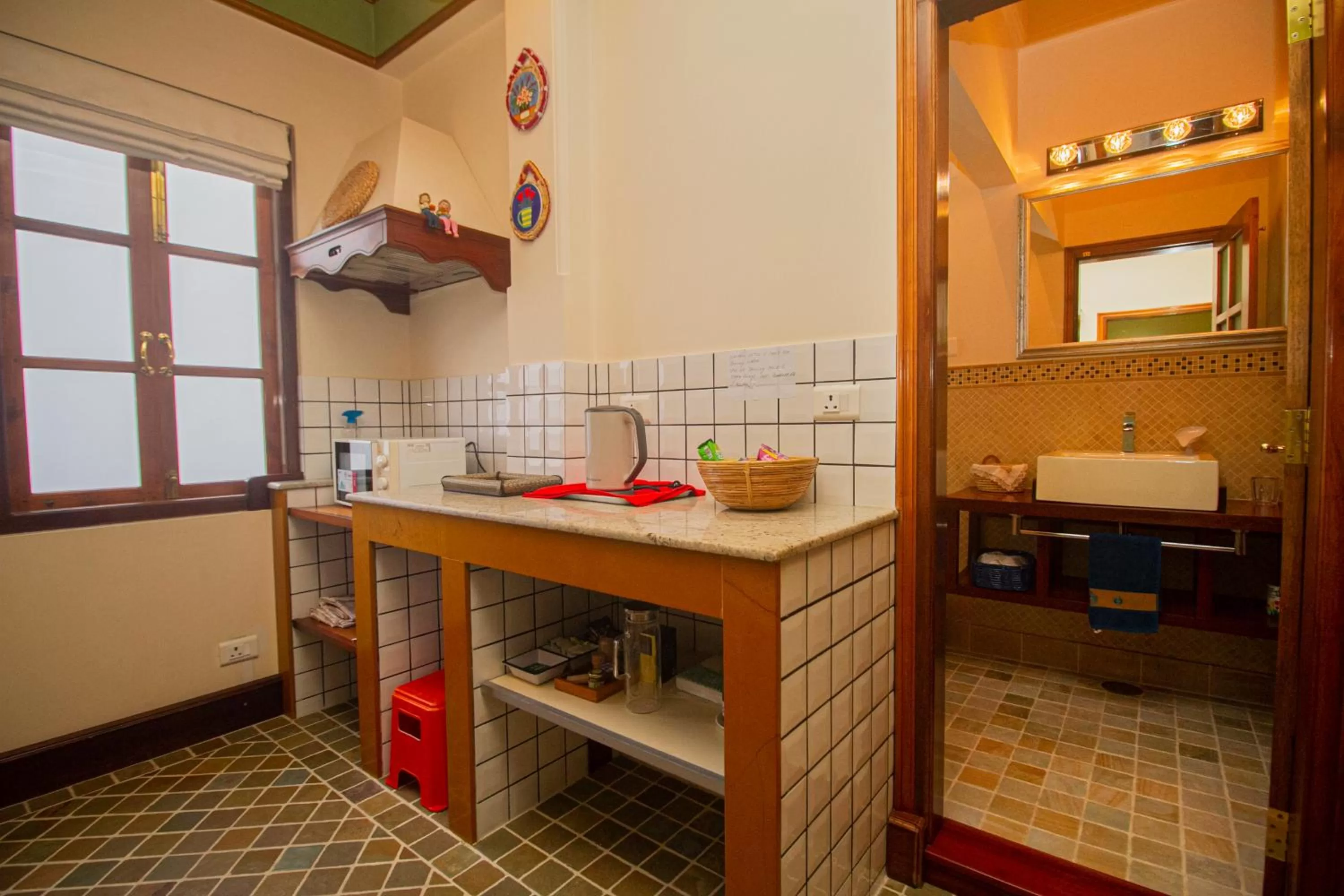 kitchen in Amritara Luxury Villa Tosca, Gangtok