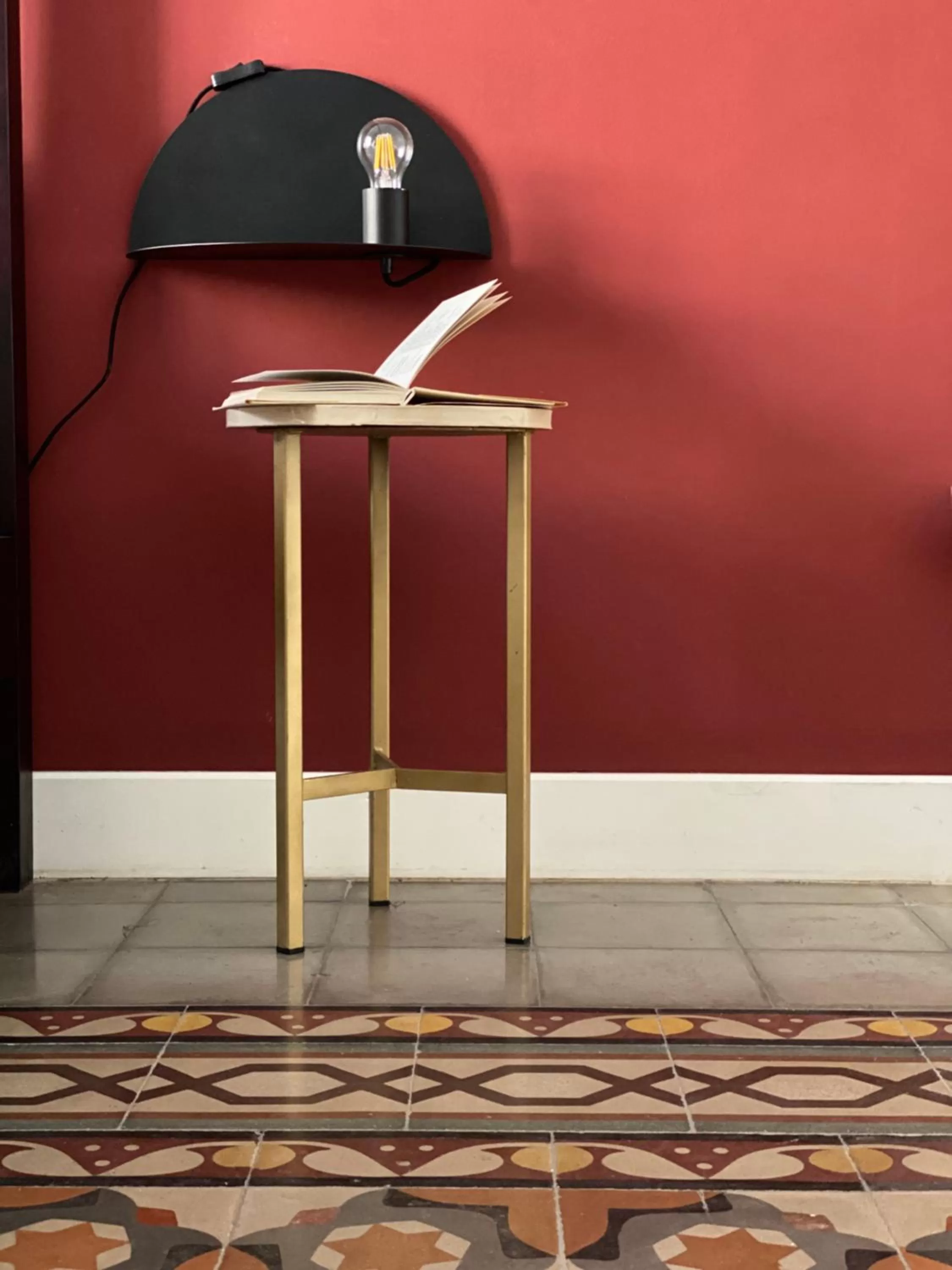 Decorative detail in B&B Palazzo Corselli