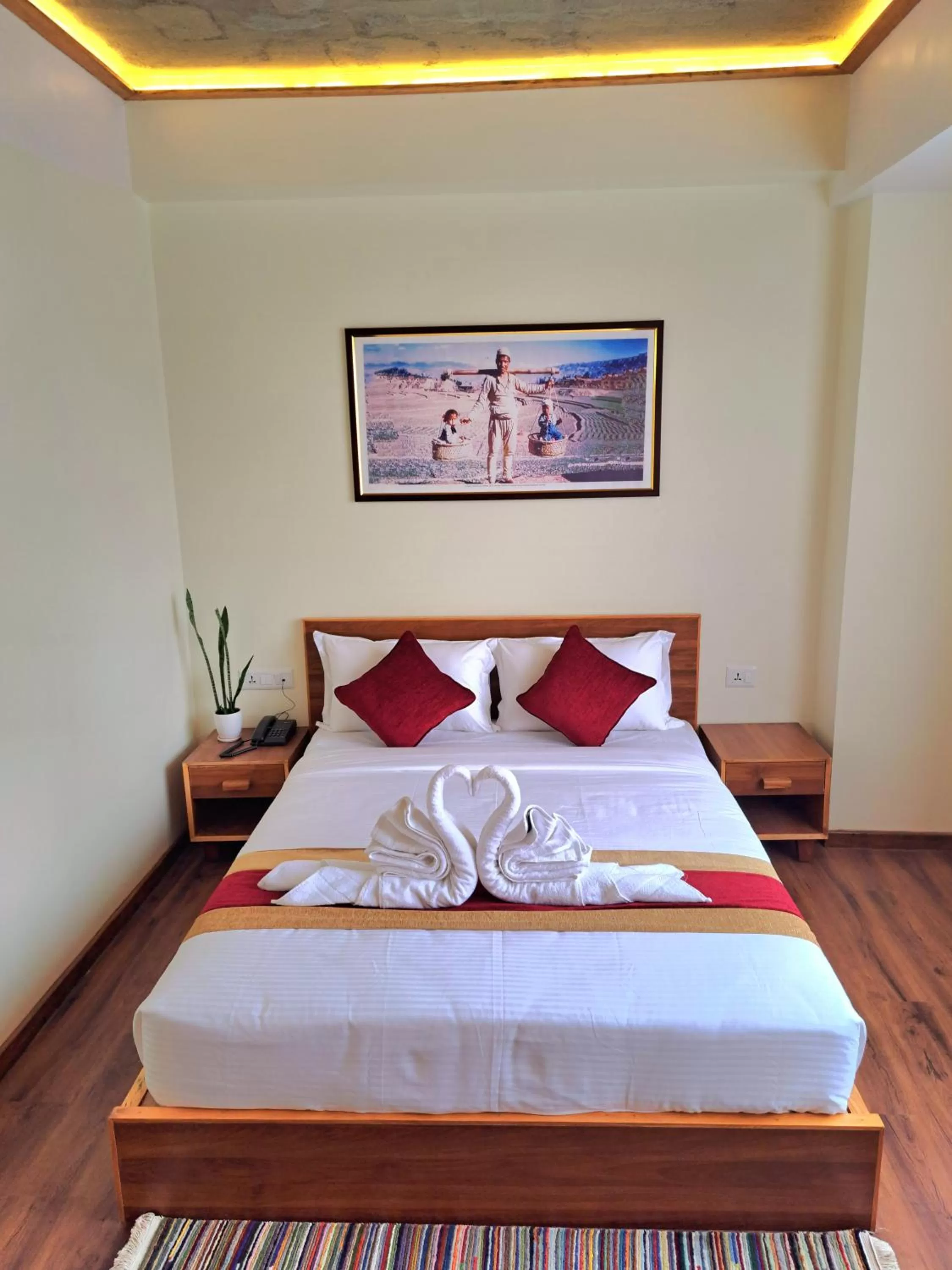 Bedroom, Bed in Rodeos Inn