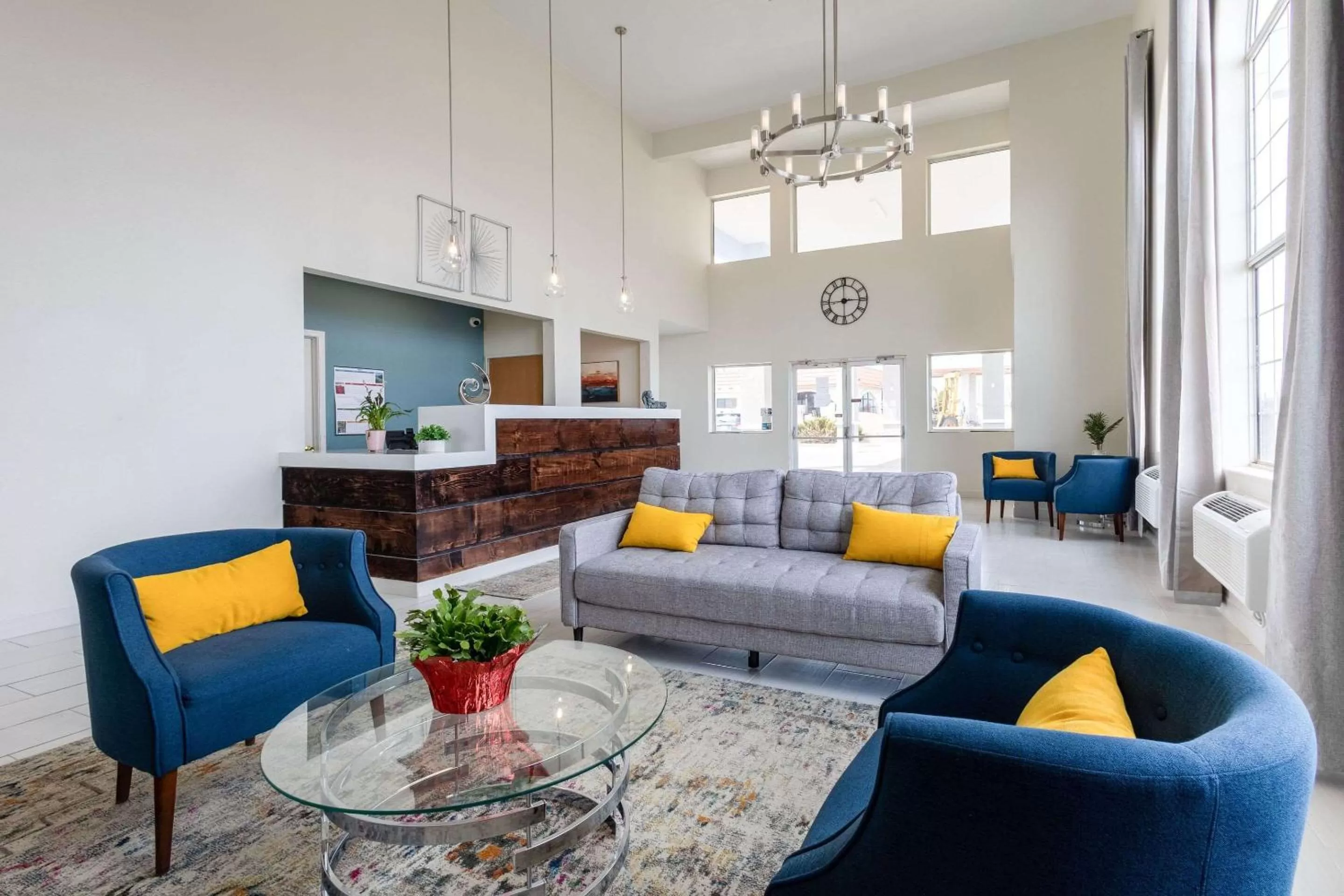 Lobby or reception in Quality Inn Winslow I-40