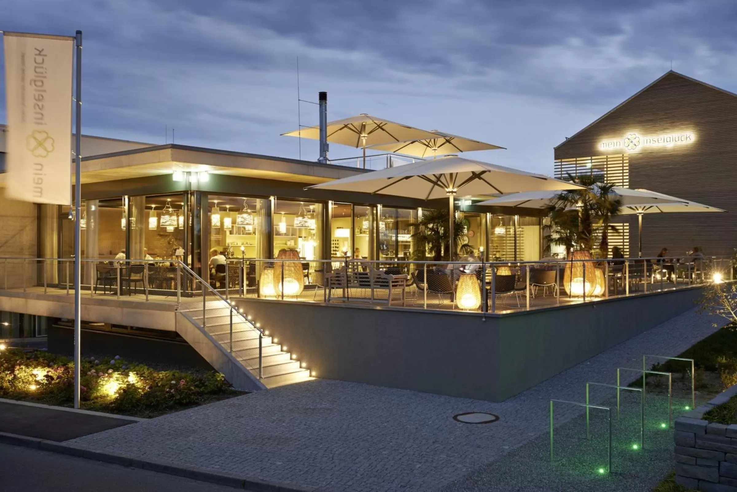 Property building in Hotel mein inselglück