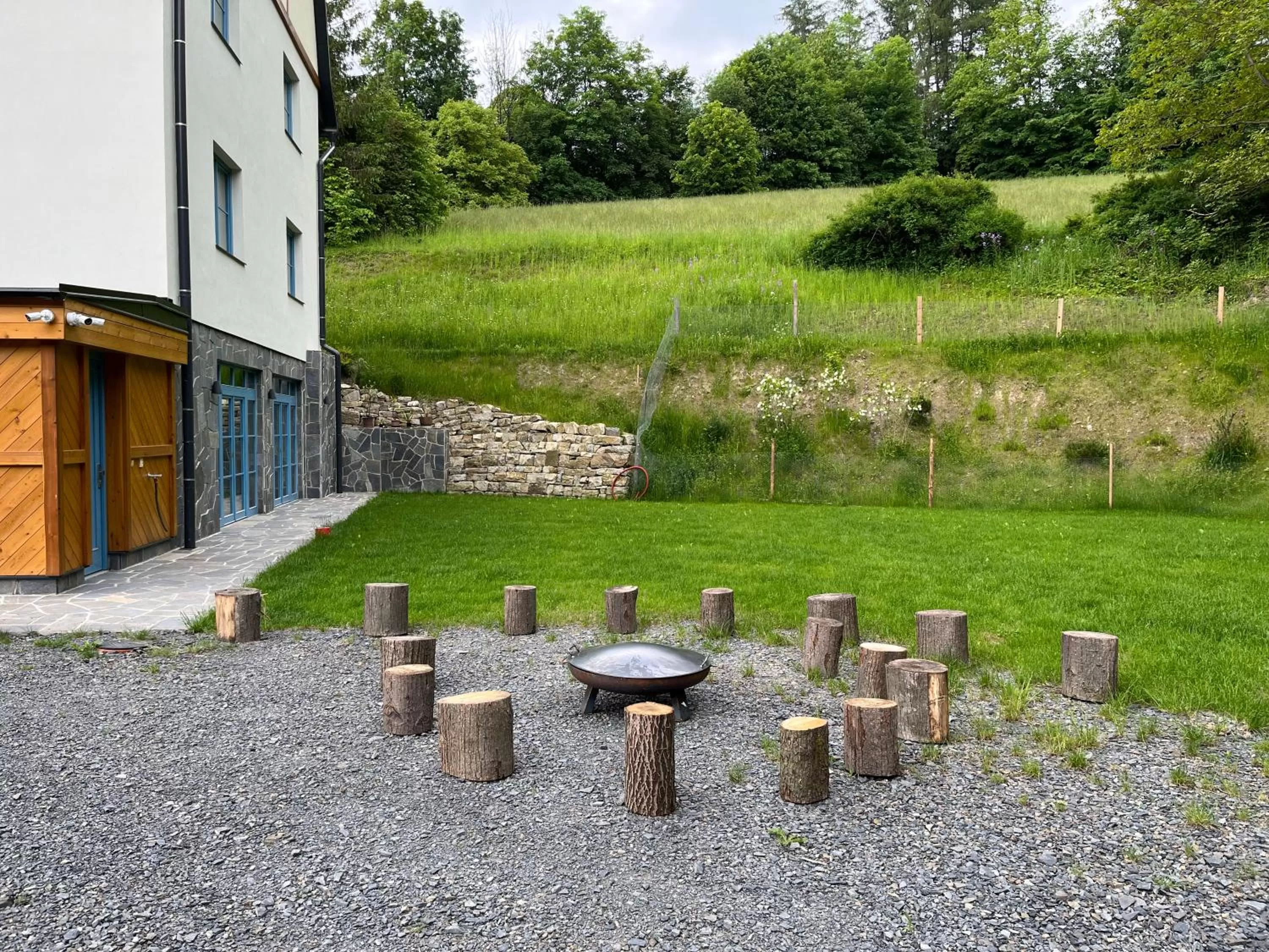 Garden in Hotel Edvard
