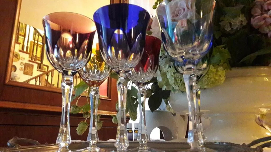 Communal lounge/ TV room in B&b Silvana