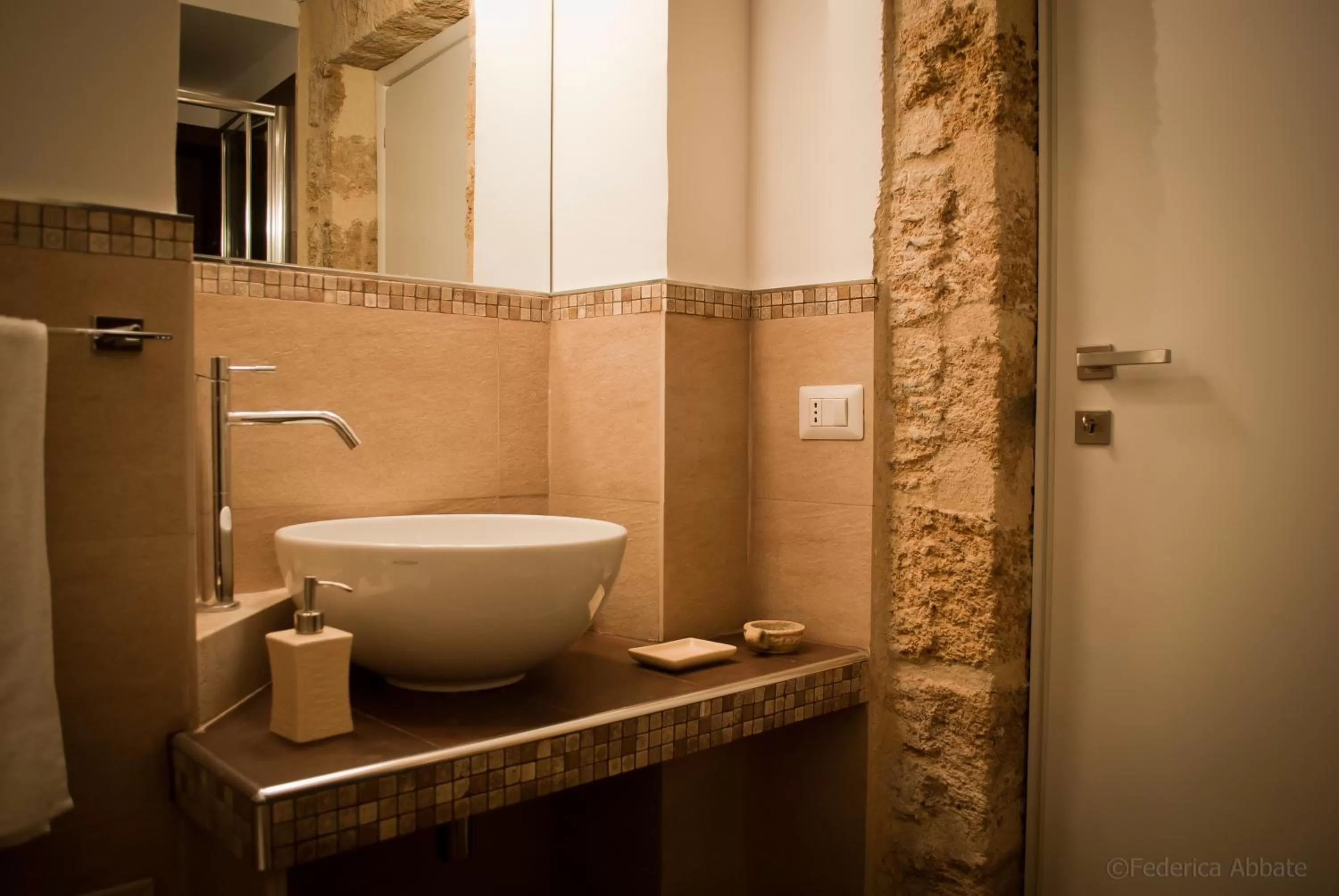 Bathroom in Affittacamere B&B Carella