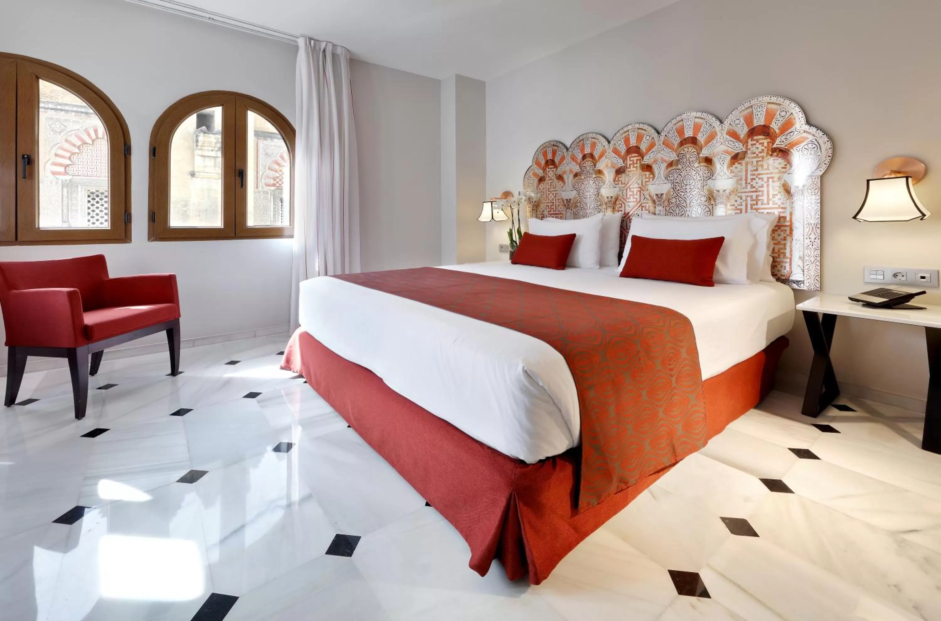 Bed in Eurostars Conquistador