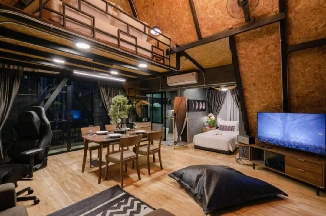 Bed in Grandfather Khaolak Resort