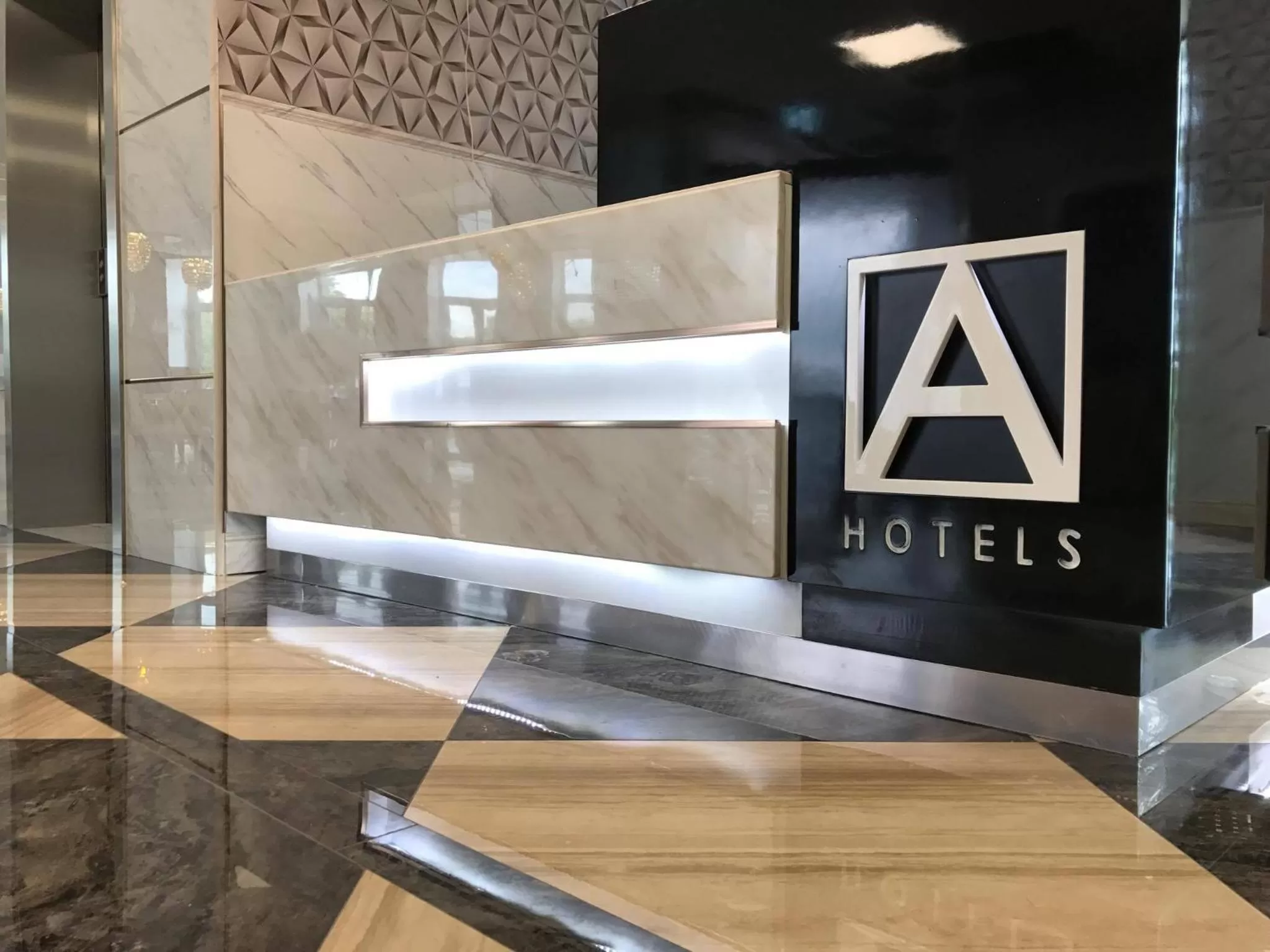 Lobby or reception in A Hotels Glostrup