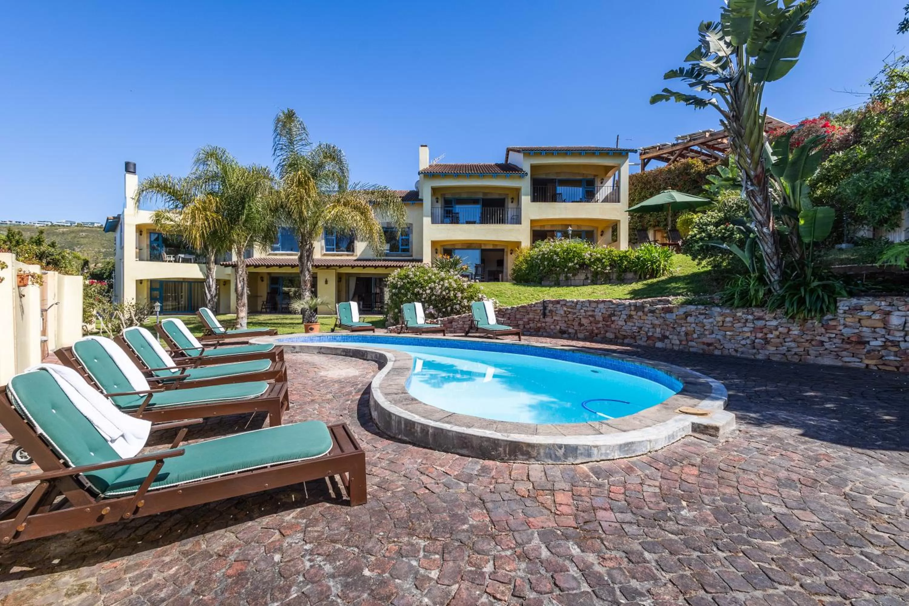 Property building in Gästehaus Pinkepank