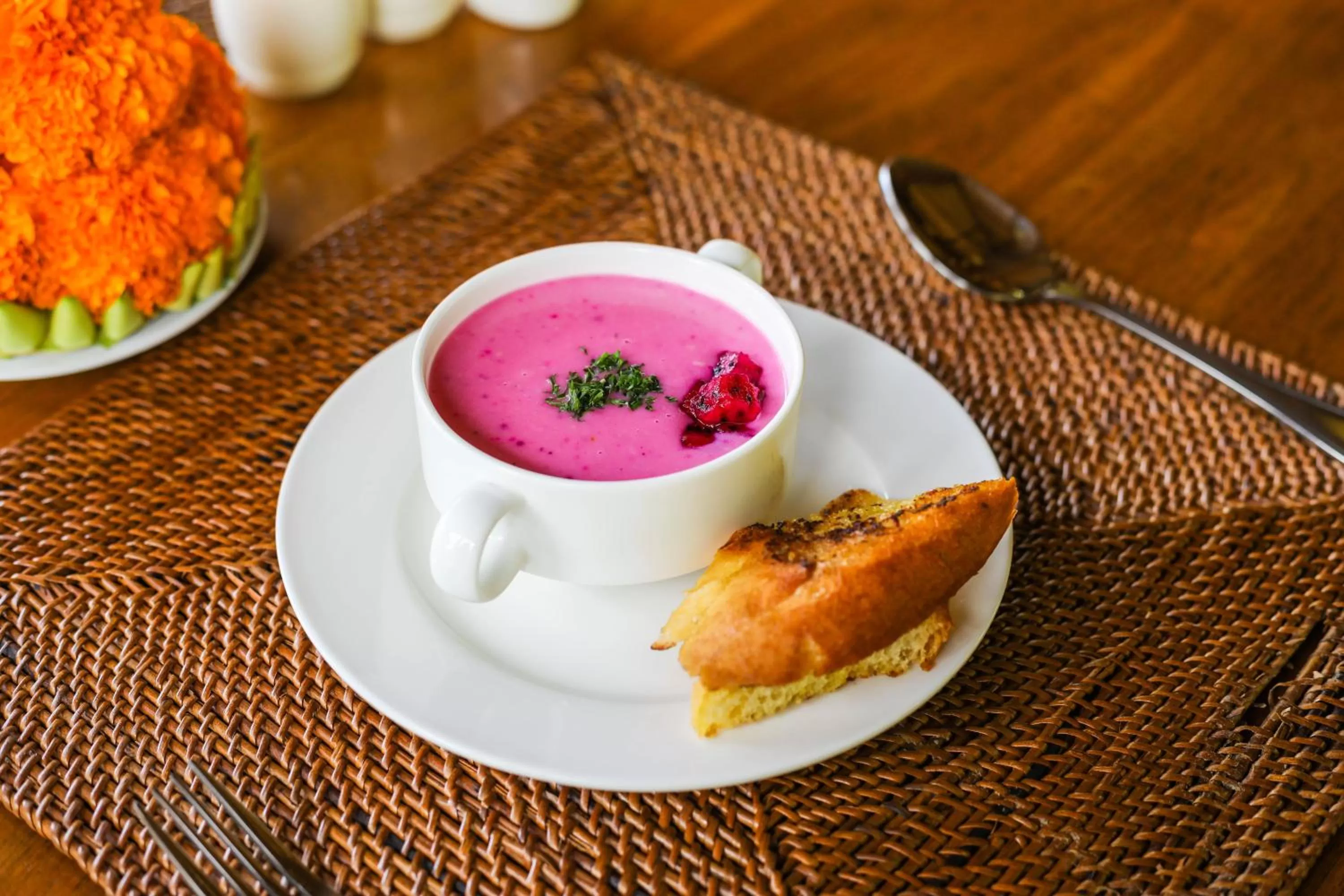 Food in BB Resort Villa and Spa