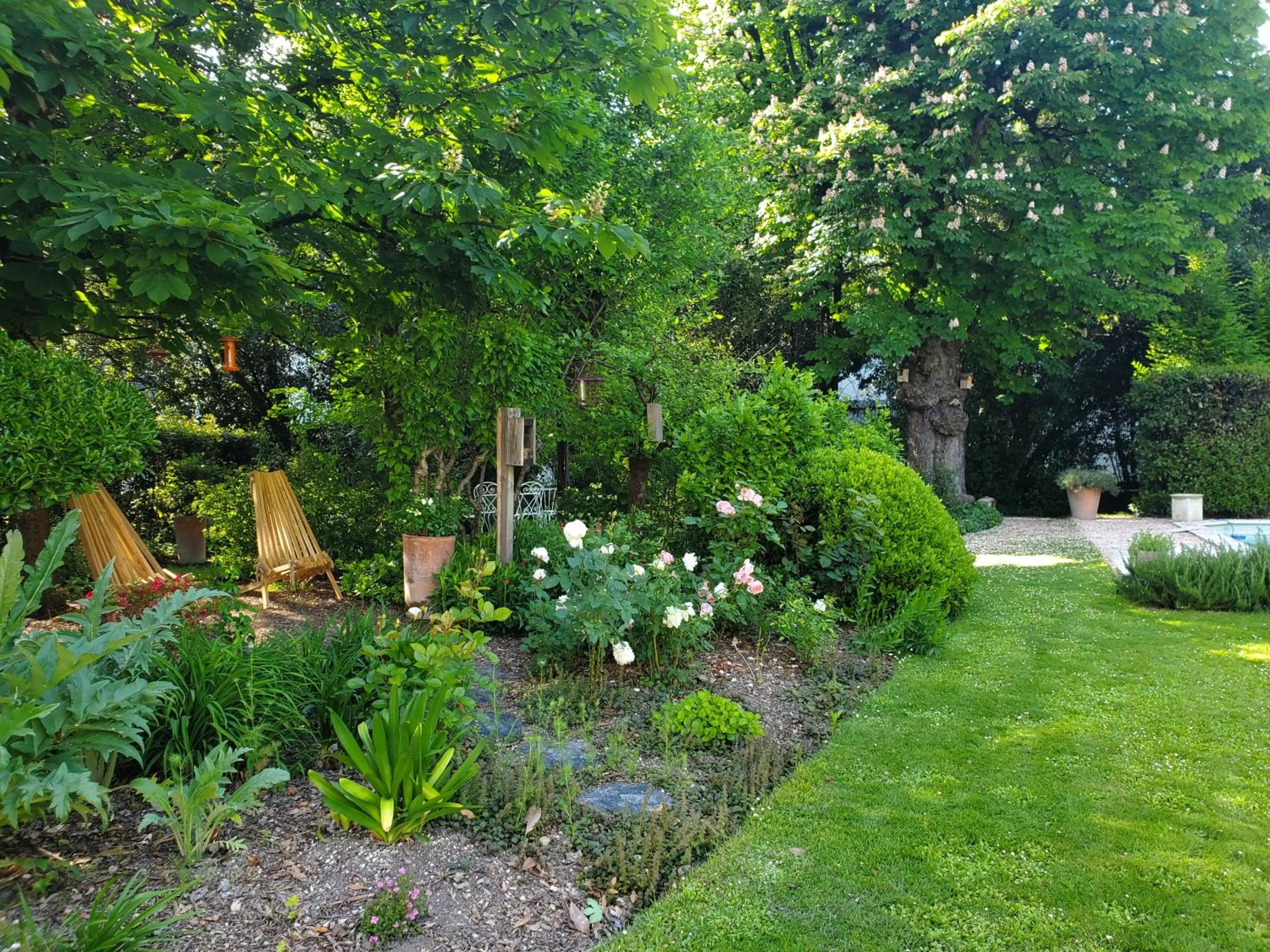 Garden in Logis des Tourelles