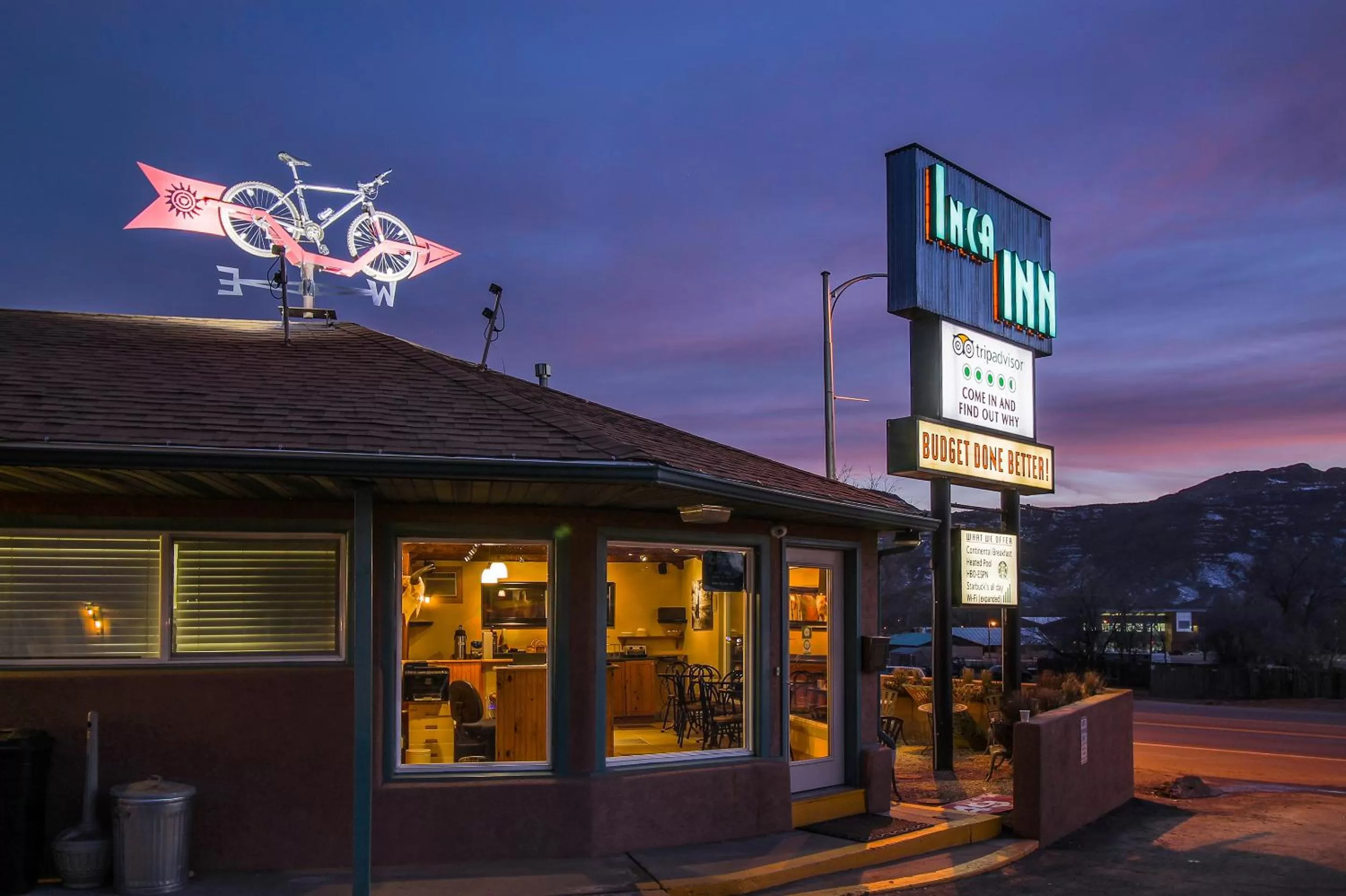 Property logo or sign in Inca Inn Moab