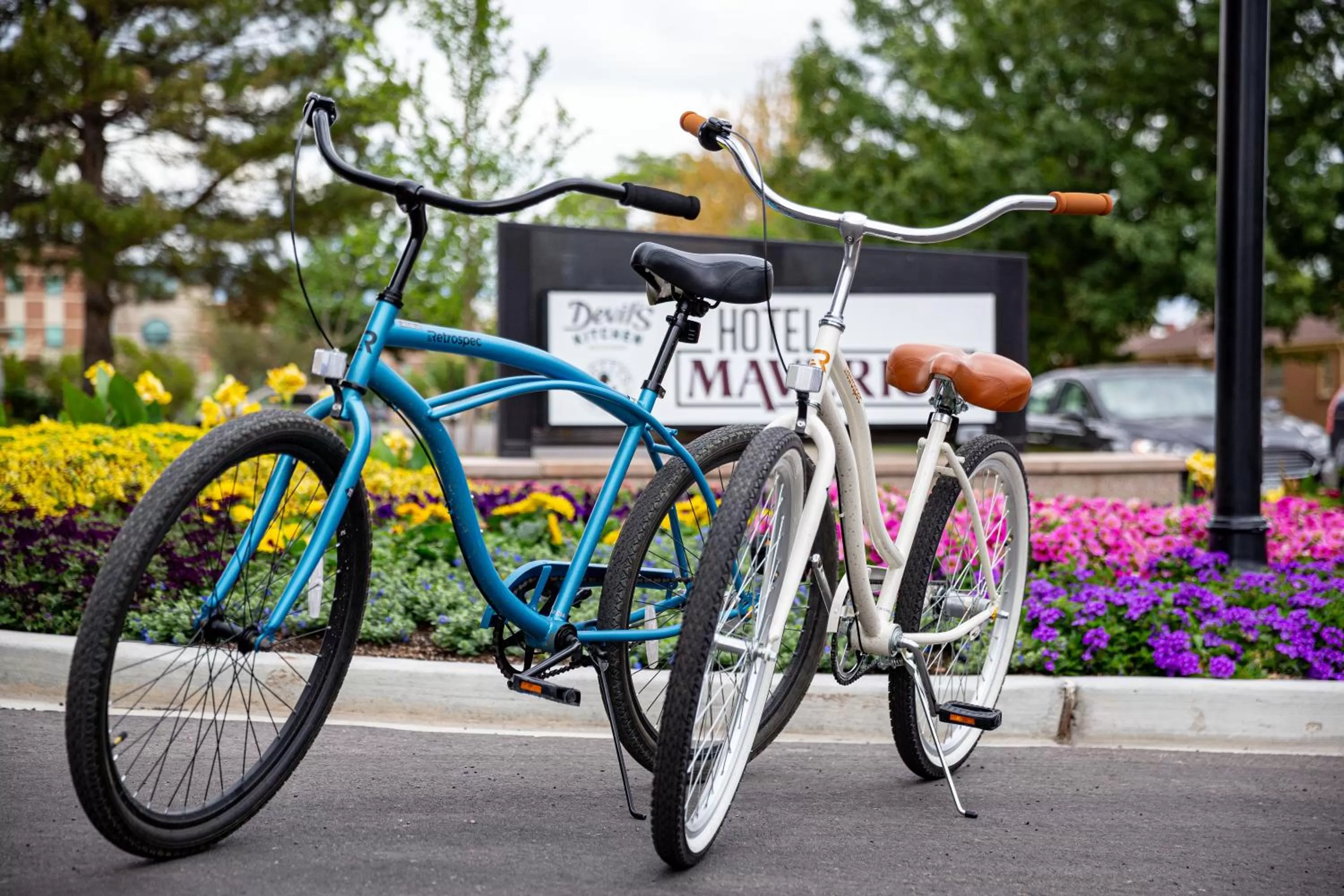 Cycling in Hotel Maverick