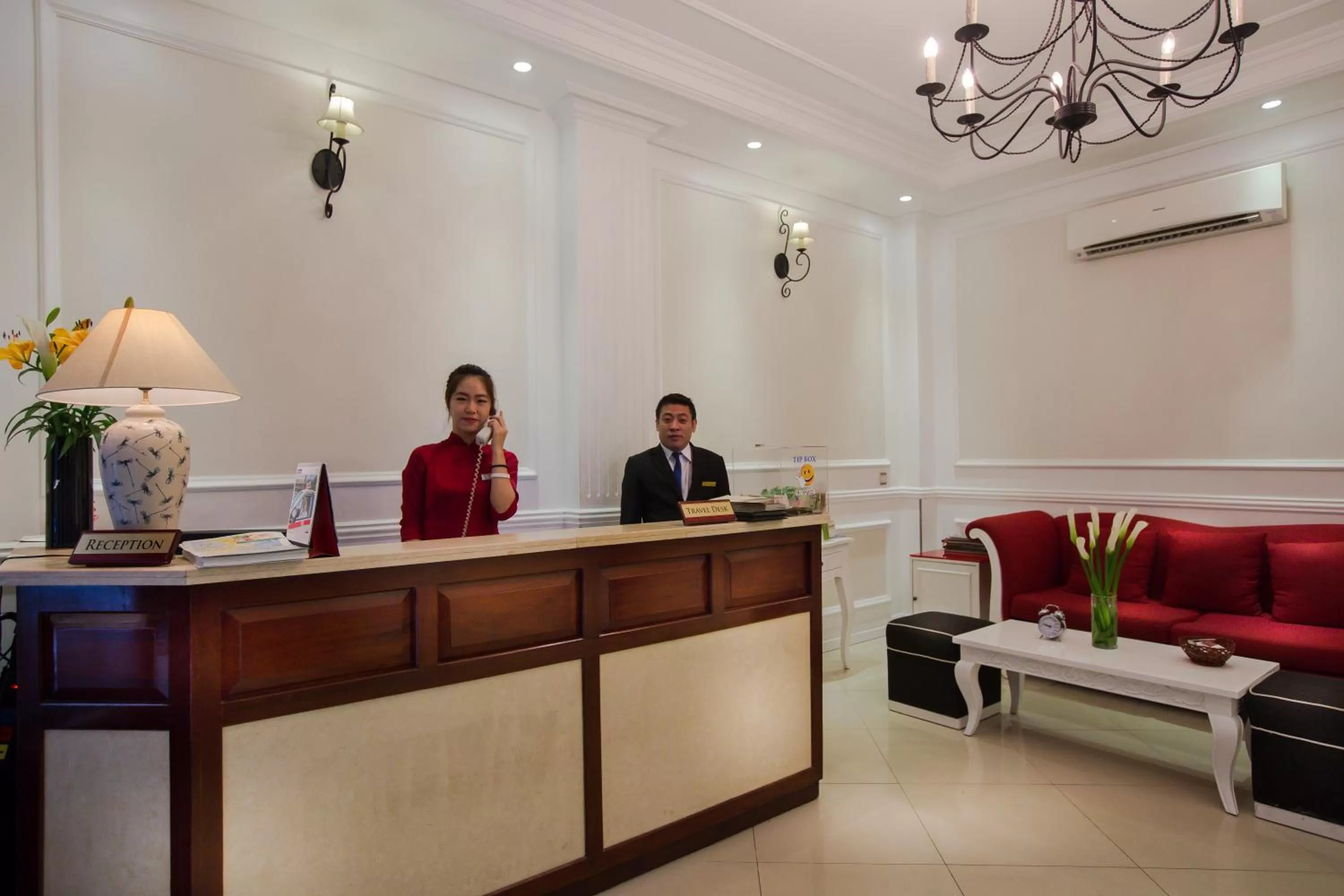 Staff in La Beaute De Hanoi Hotel