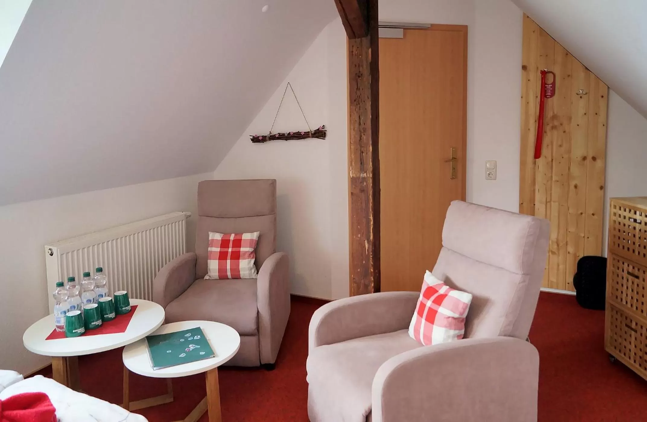 Living room in Erzgebirgshotel Misnia Bärenfels