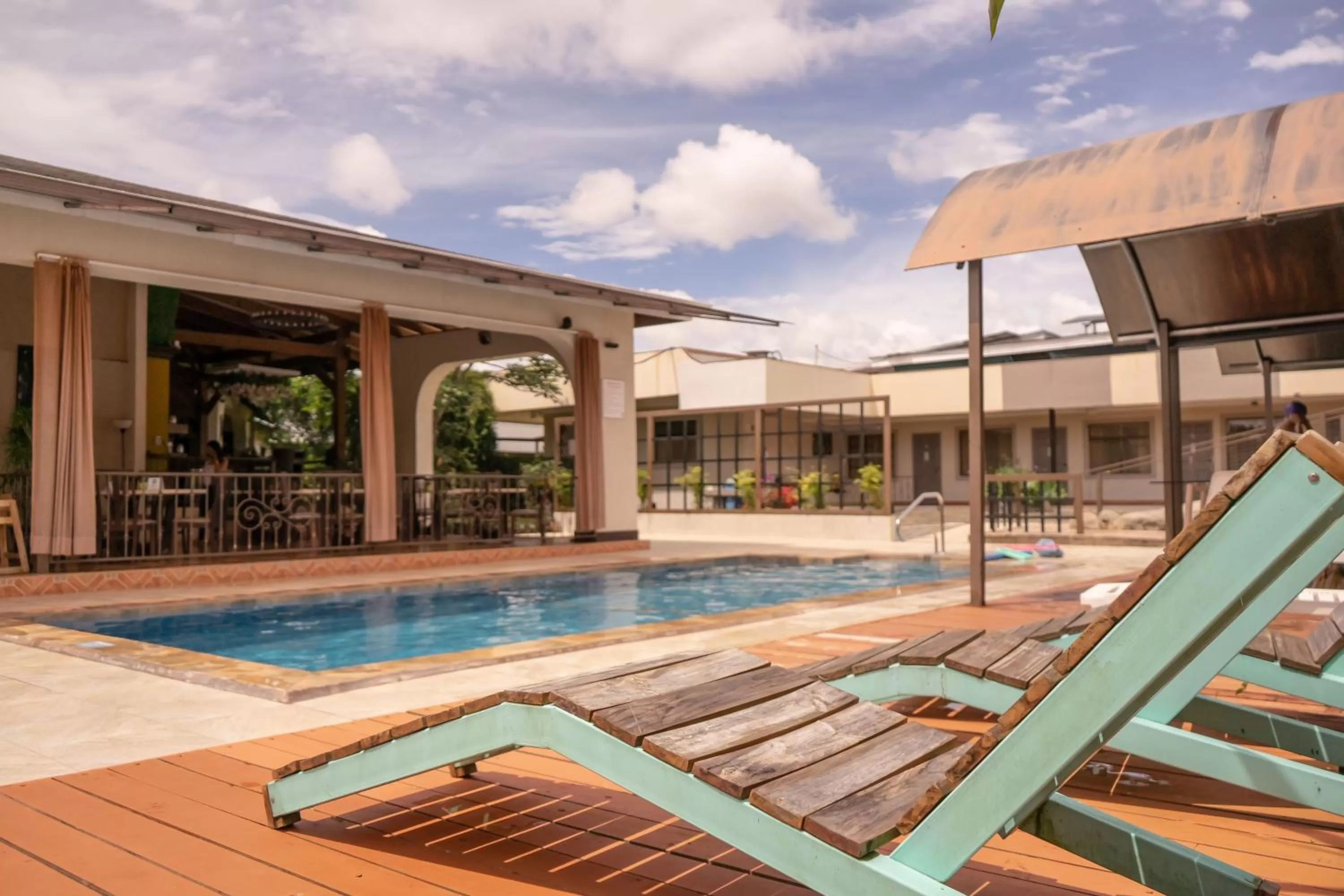 Swimming pool in Hotel Zima