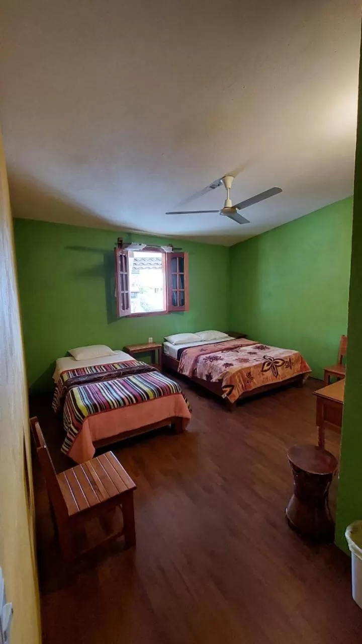 Bed in Posada El Volador