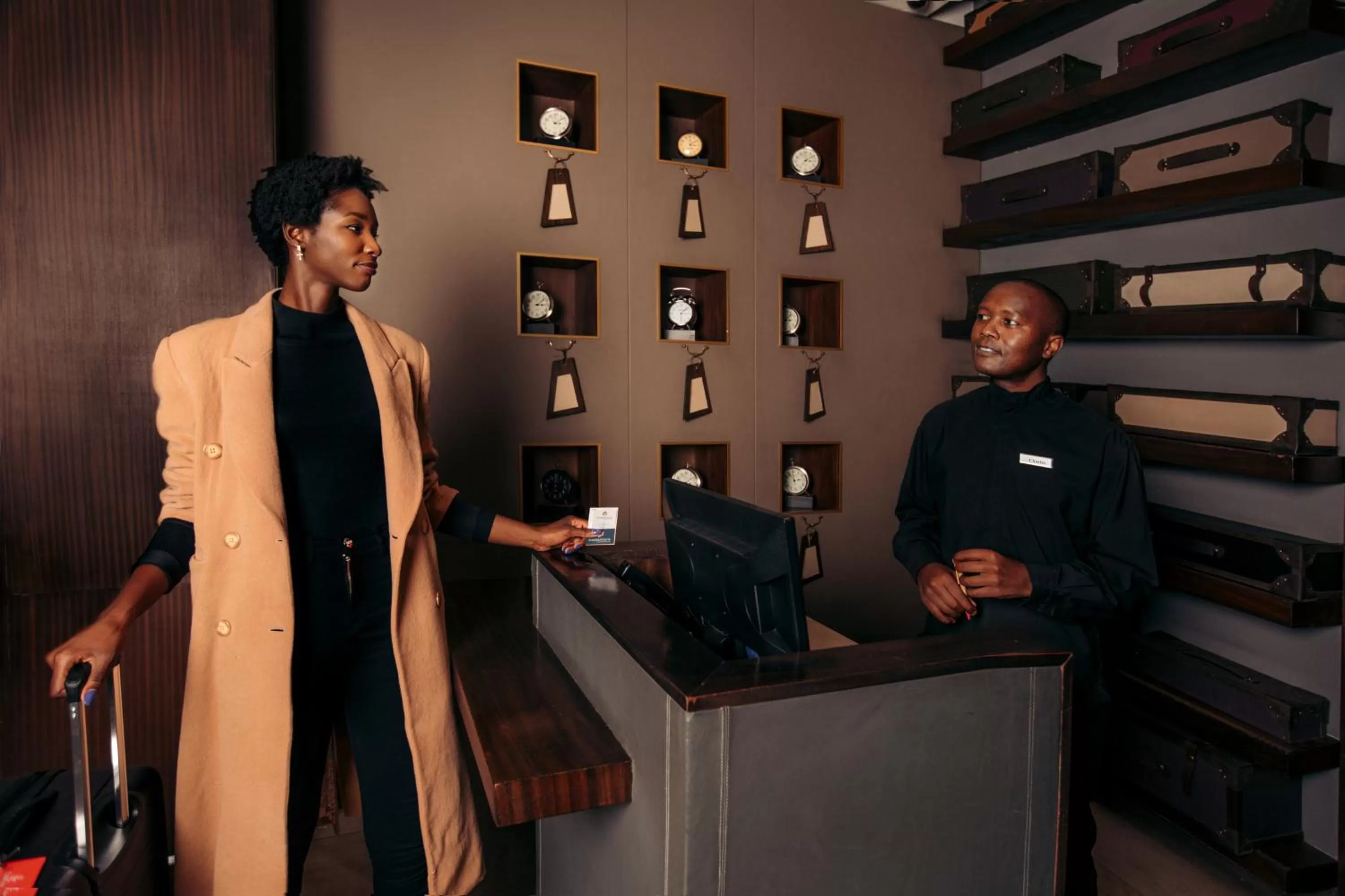 concierge in Trademark Hotel, a Member of Design Hotels