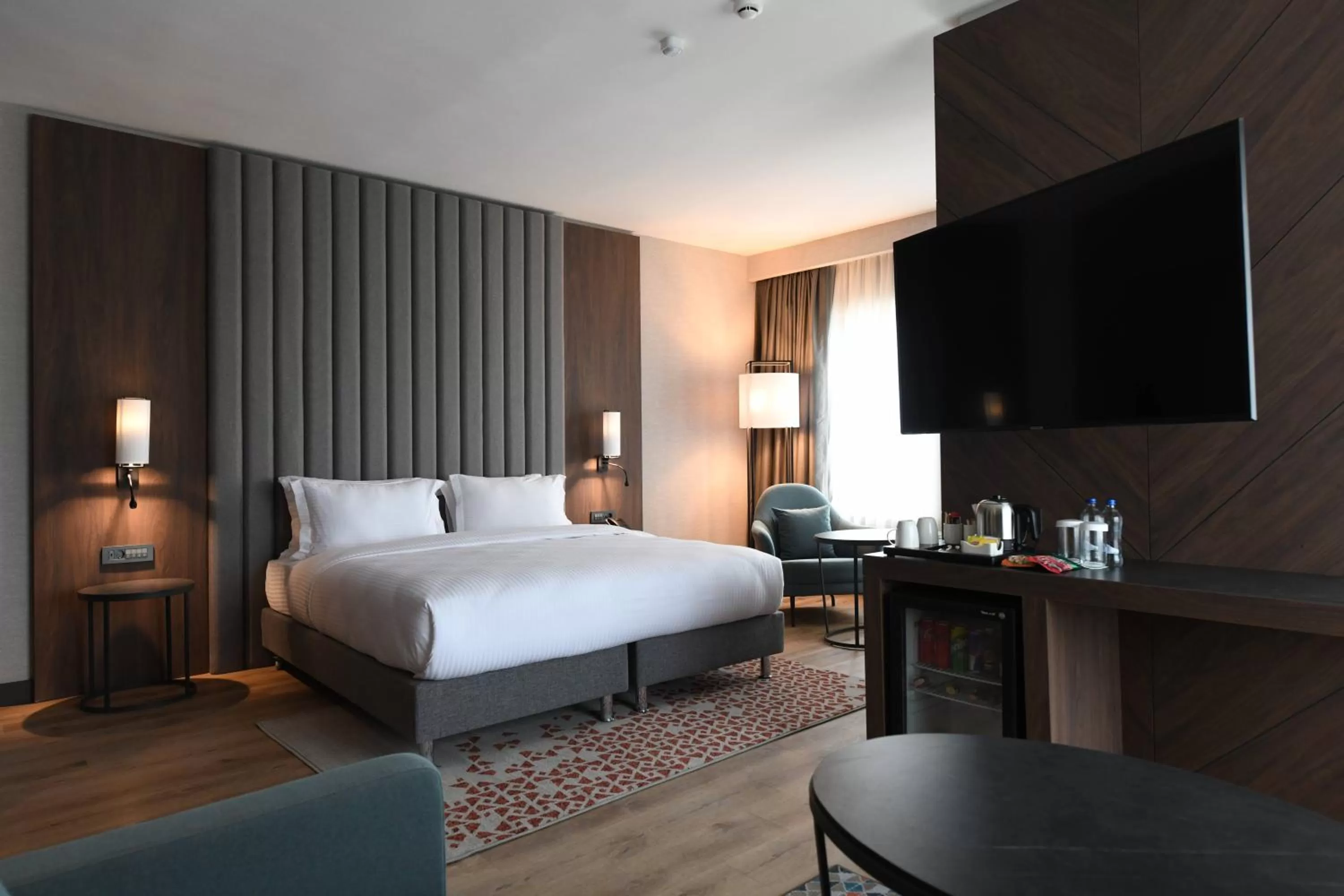 View (from property/room), Bed in Crowne Plaza Ankara by IHG
