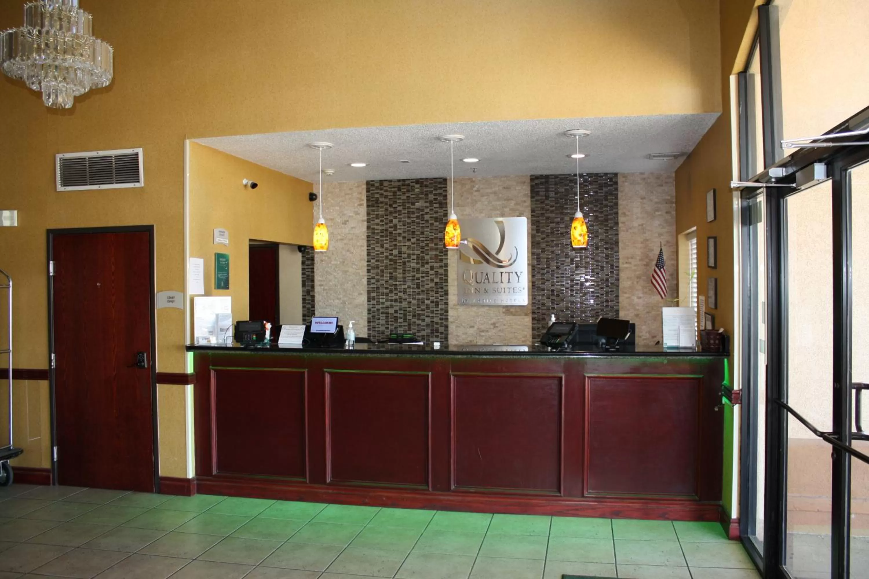 Lobby or reception in Quality Inn & Suites Wichita Falls I-44