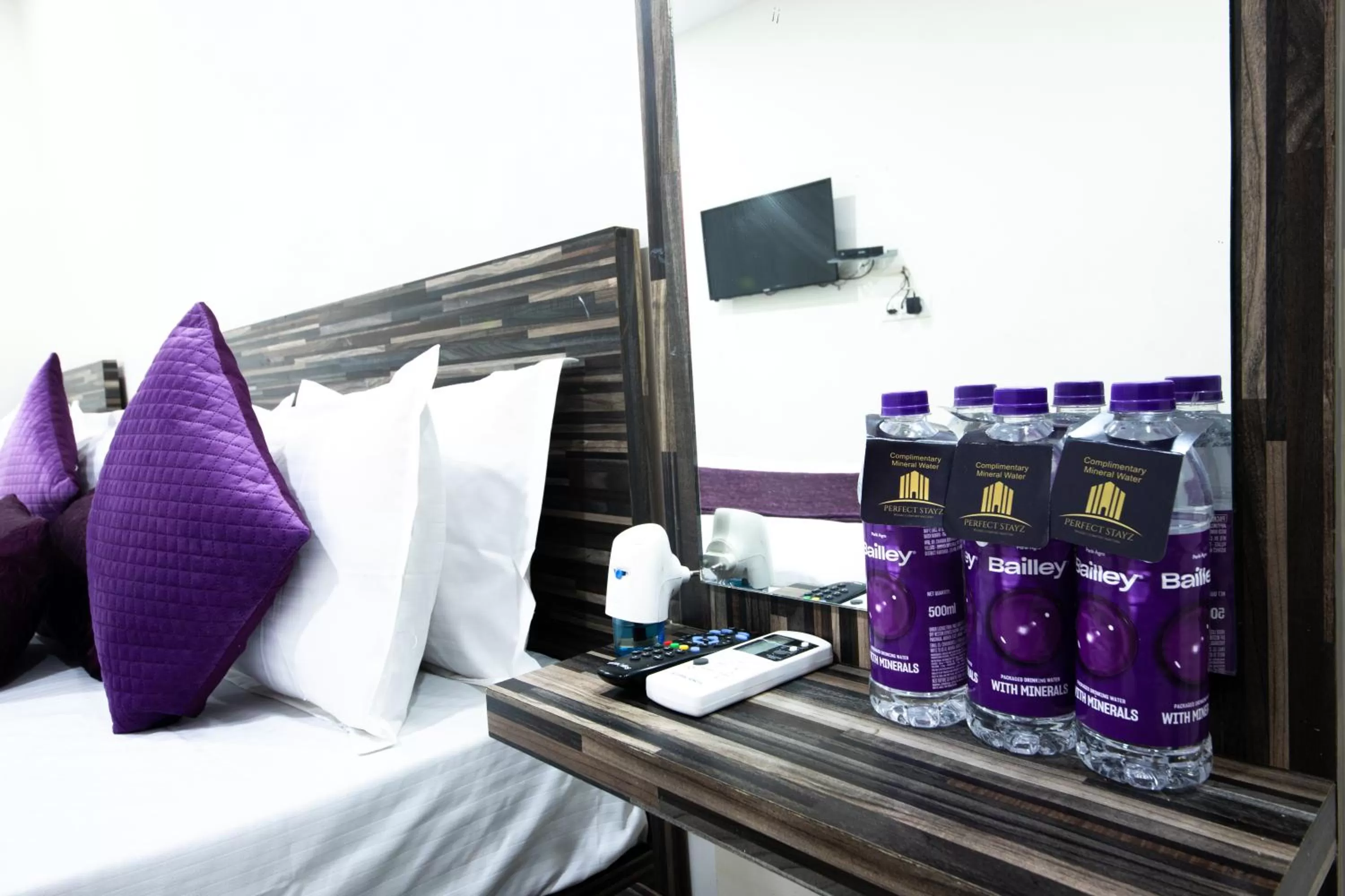 Bed in Perfectstayz Value Dwarkesh - Hotel Near Haridwar Railway station