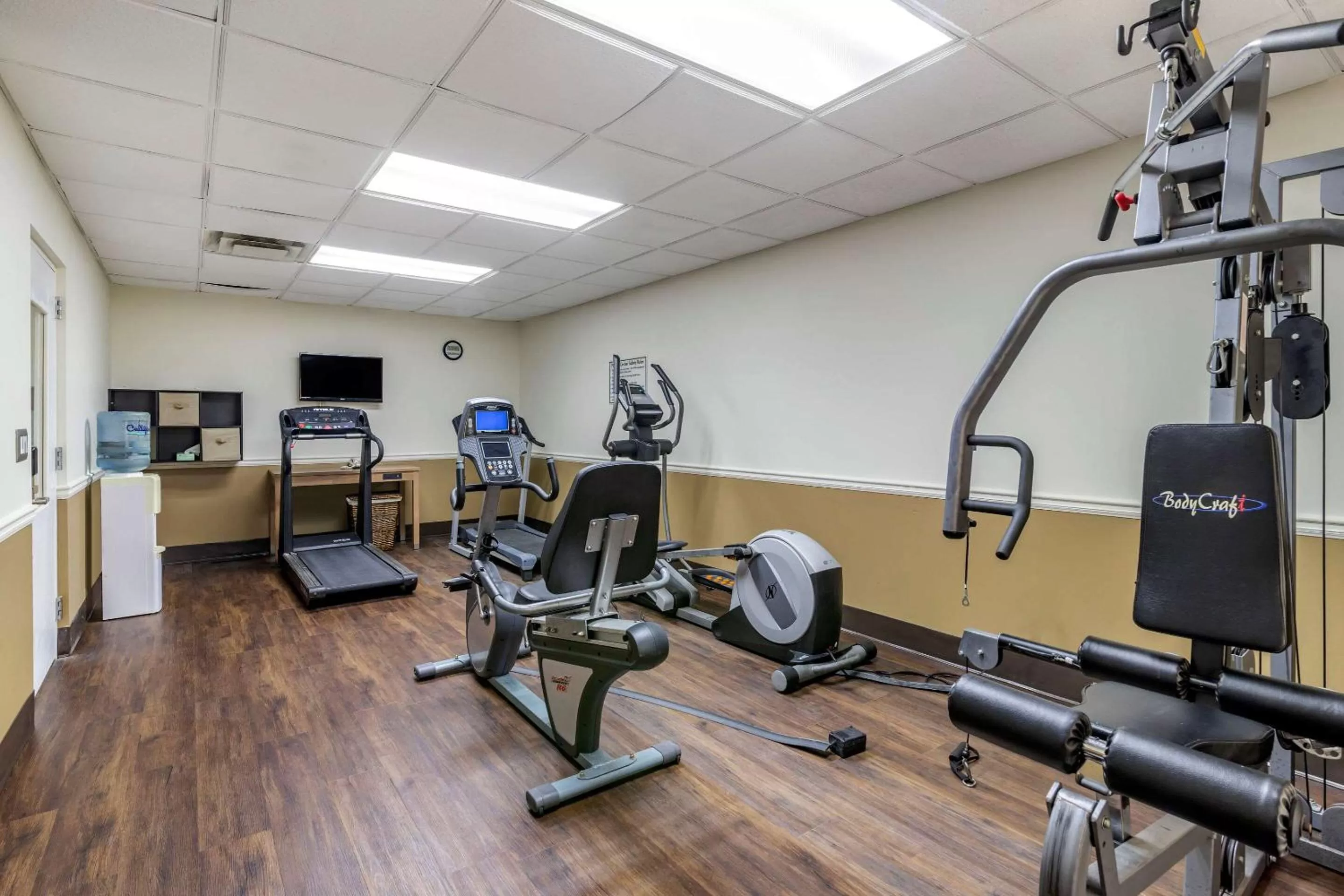 Fitness centre/facilities in Quality Inn Brunswick