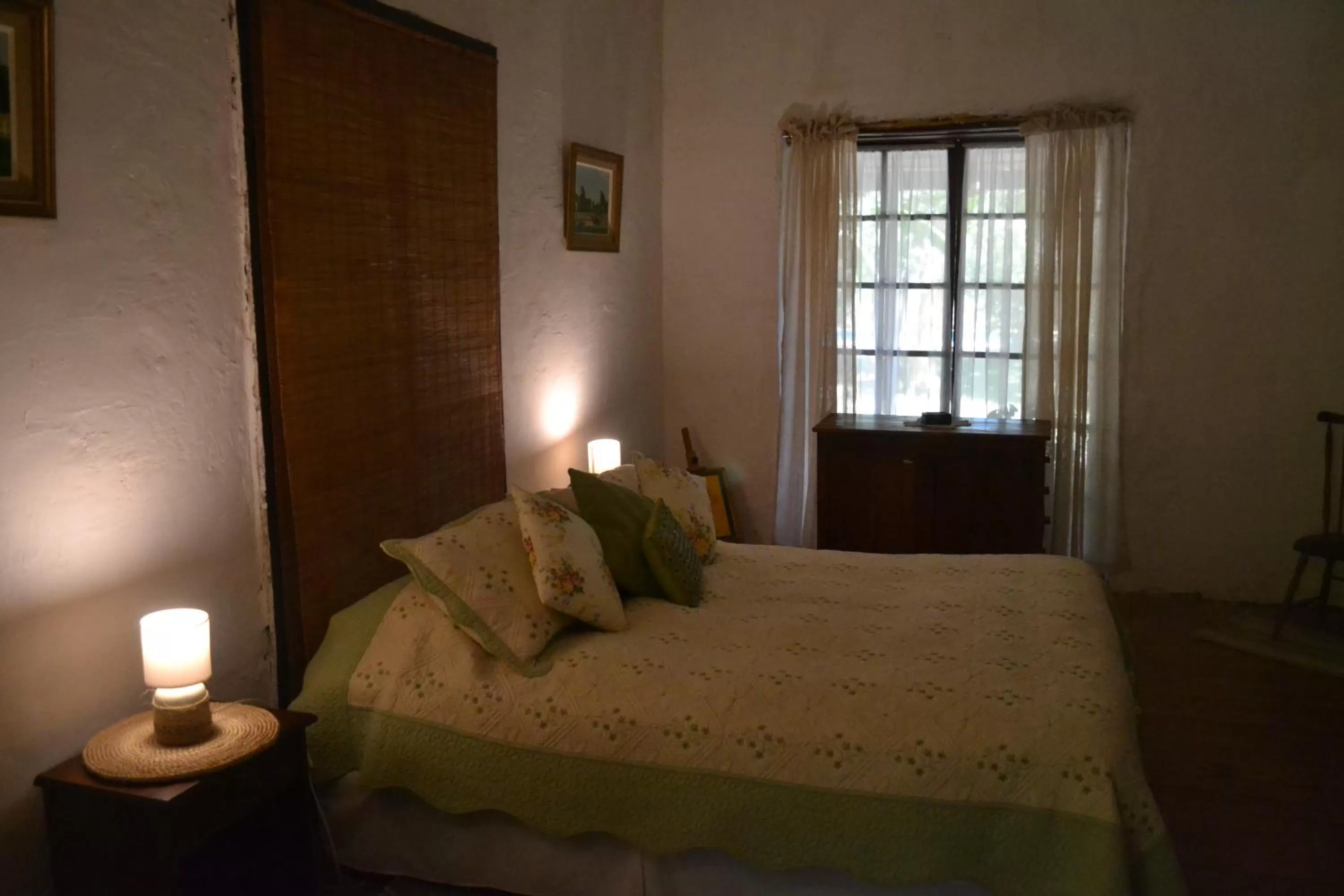 Bed in La Casa de Adobe Natural y Más