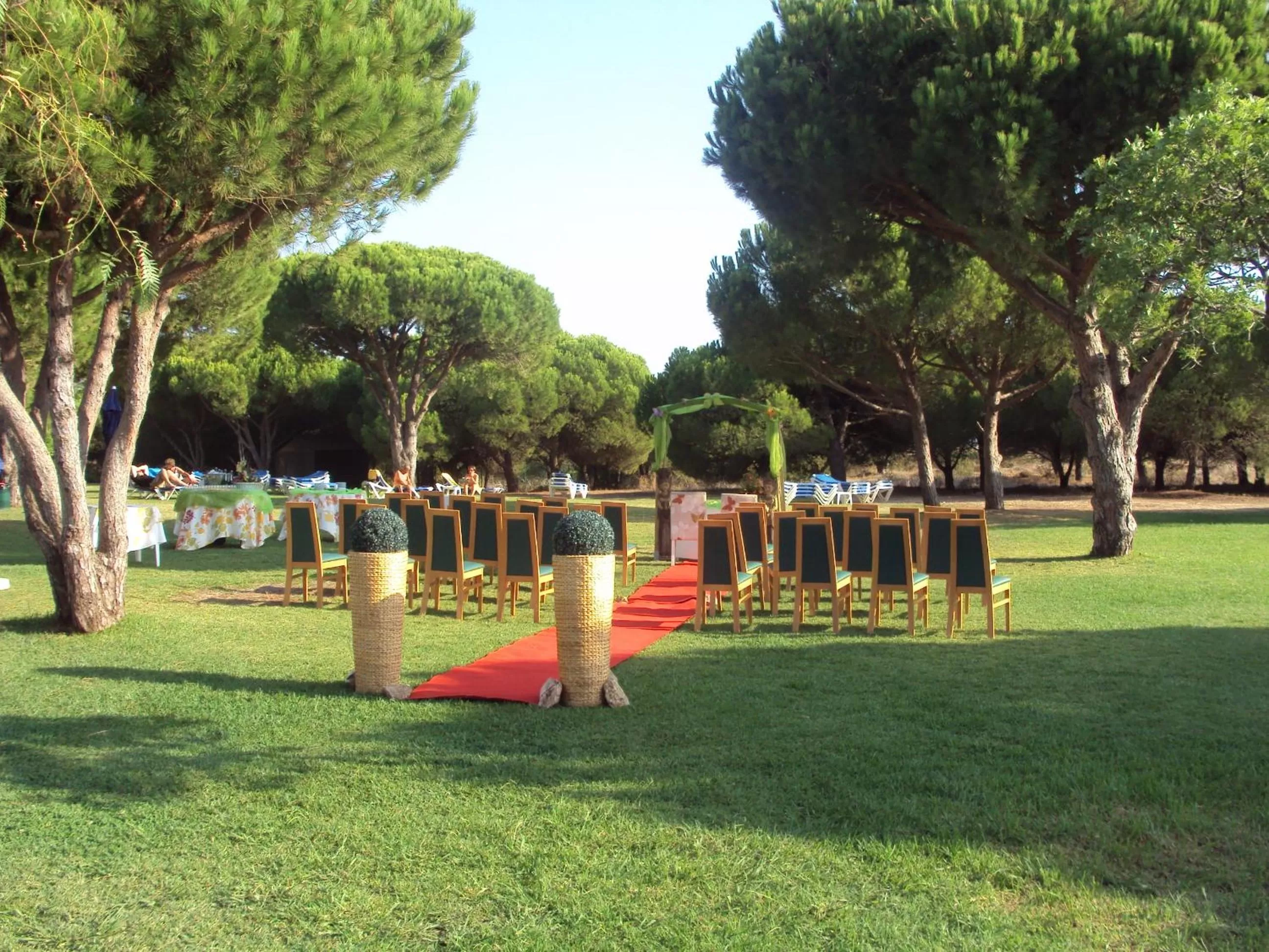 Patio in AP Adriana Beach Resort