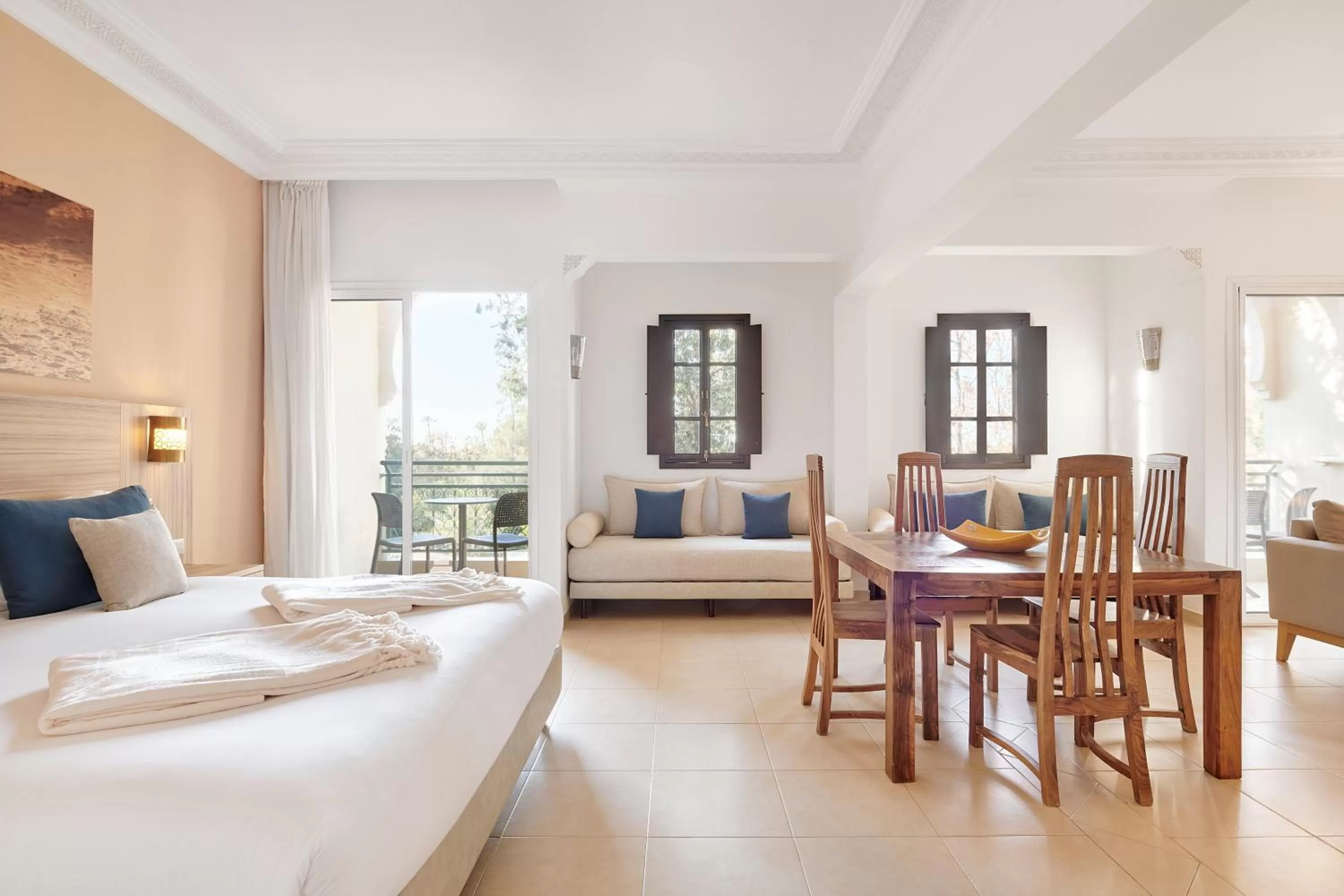 Bedroom, Bed in Iberostar Waves Club Palmeraie Marrakech All Inclusive