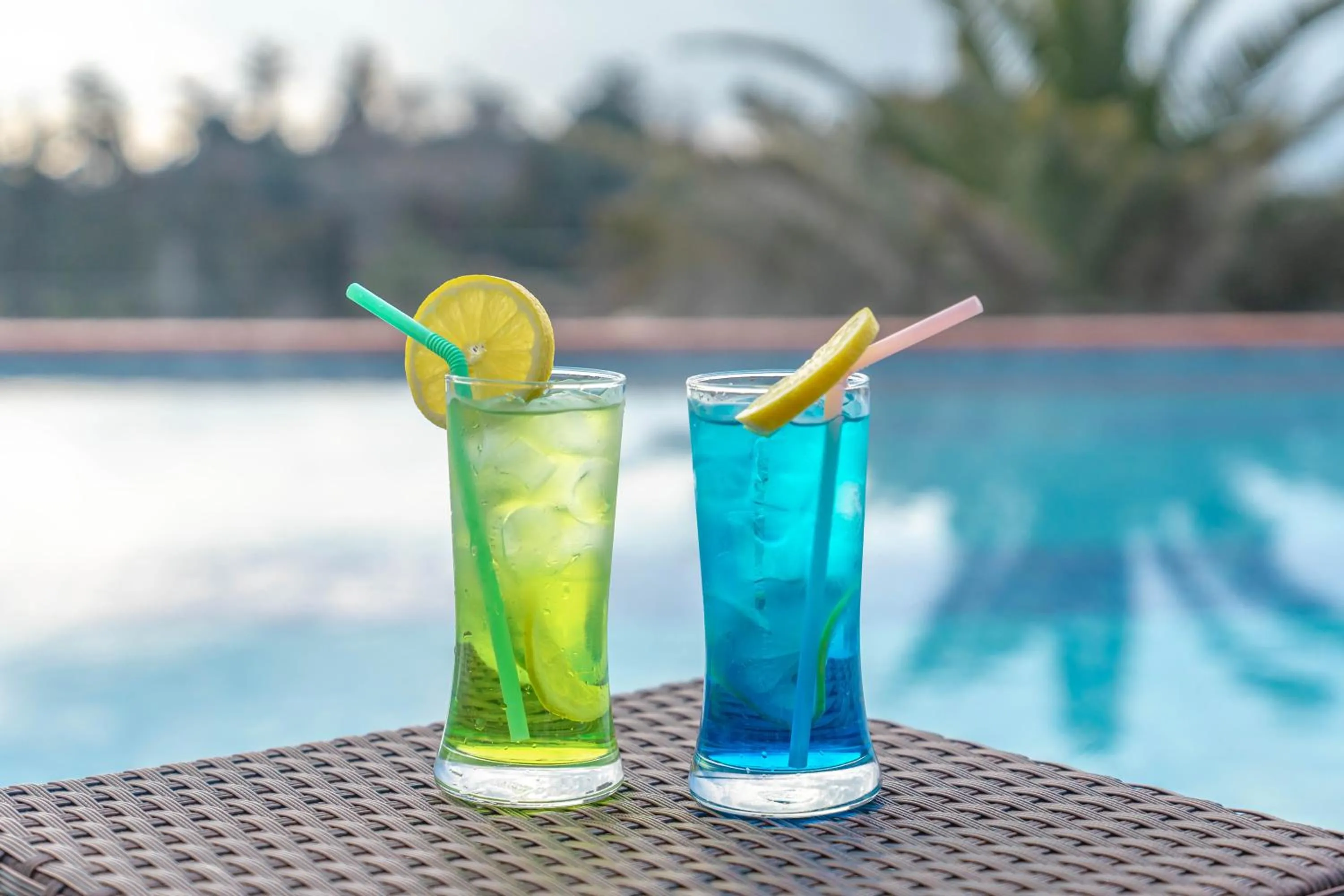 Swimming pool in GoldOne Hotel & Suites