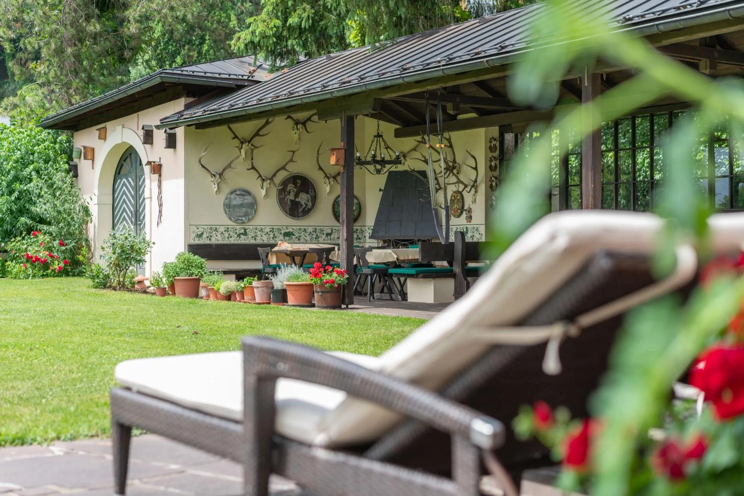 Garden in Hotel Haus Arenberg