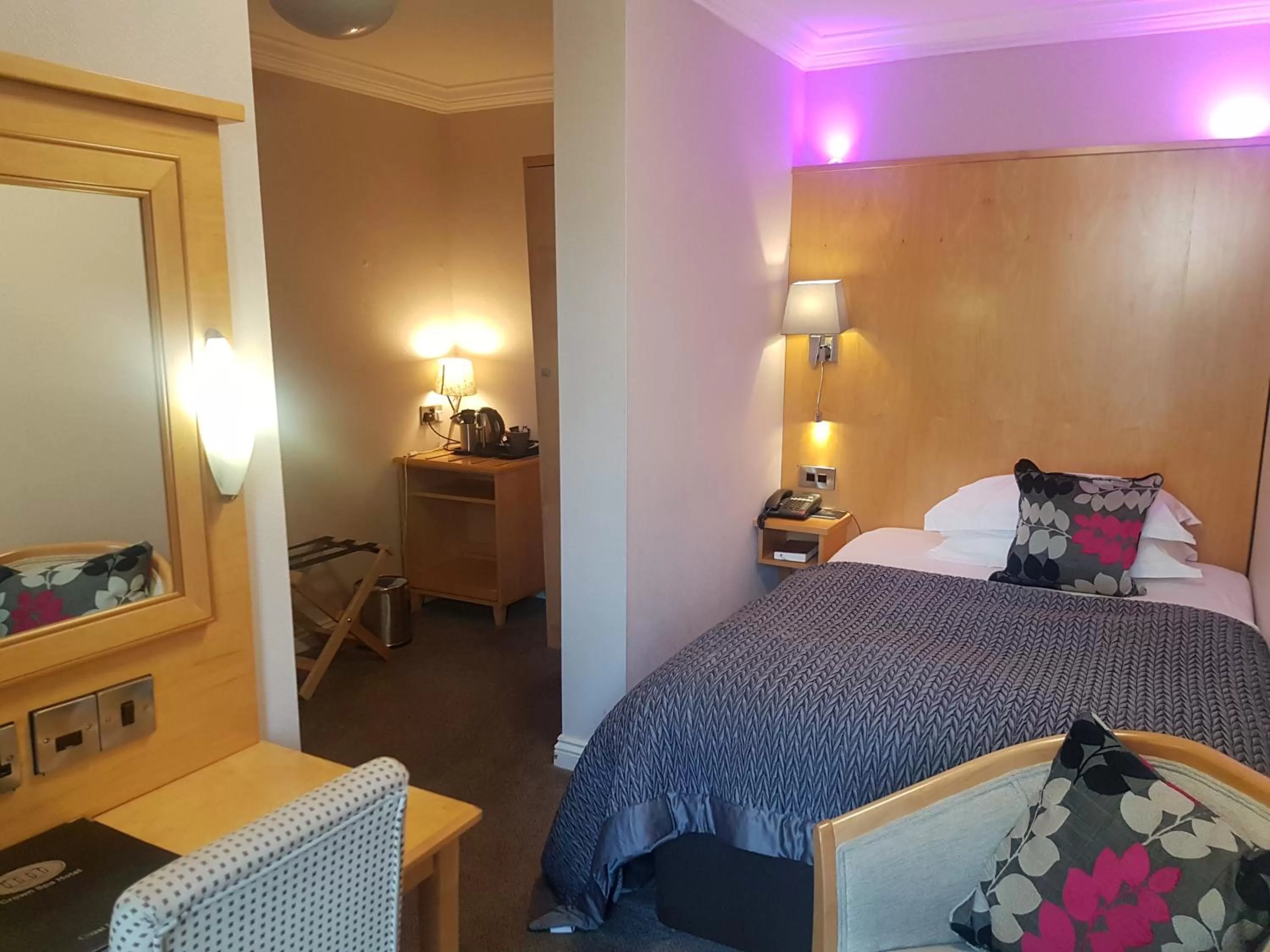 Bedroom, Bed in Crown Spa Hotel Scarborough by Compass Hospitality