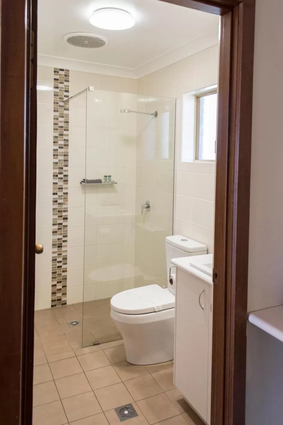 Bathroom in Highway Inn Motel