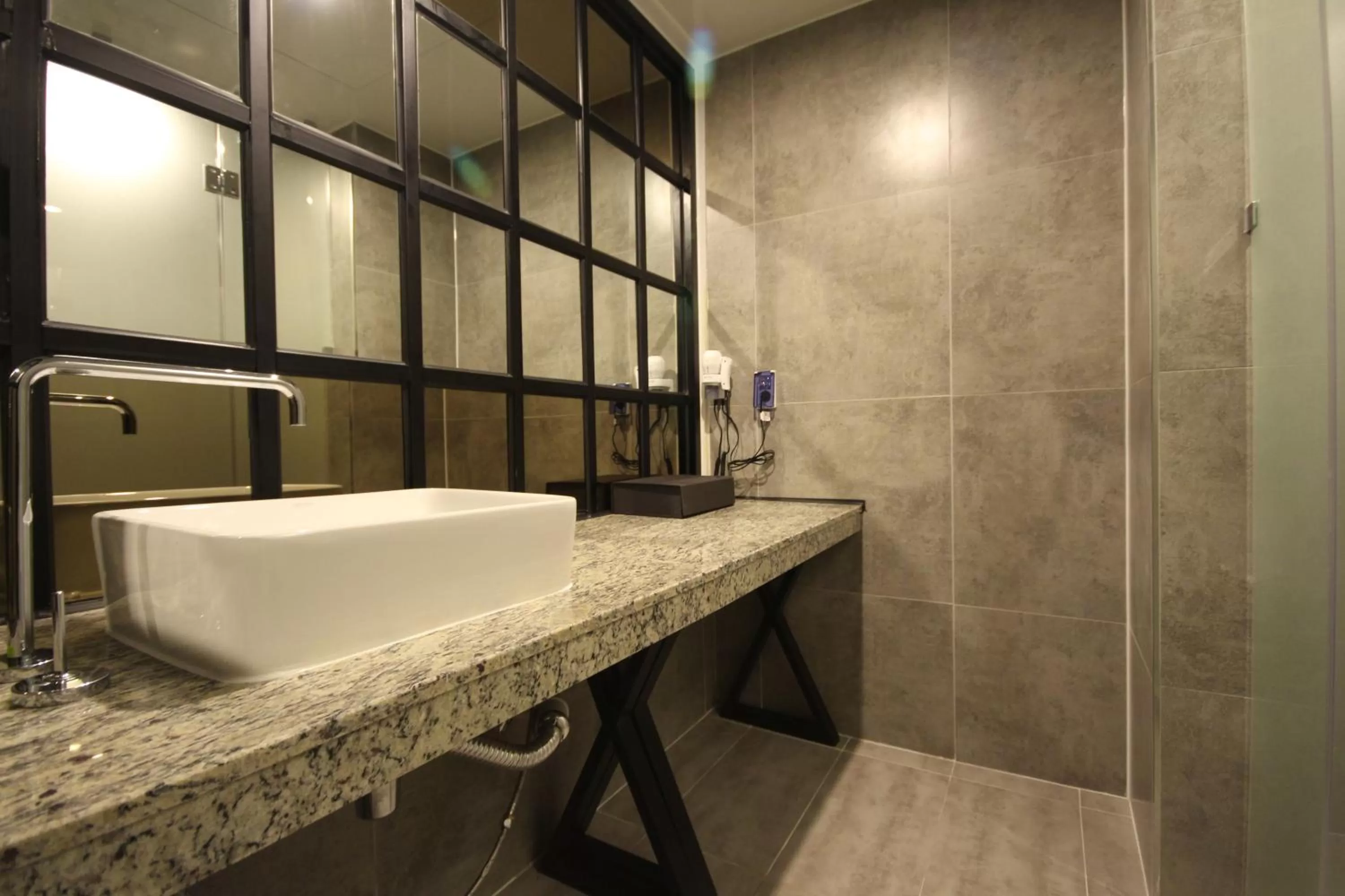 Bathroom in SOYU Hotel