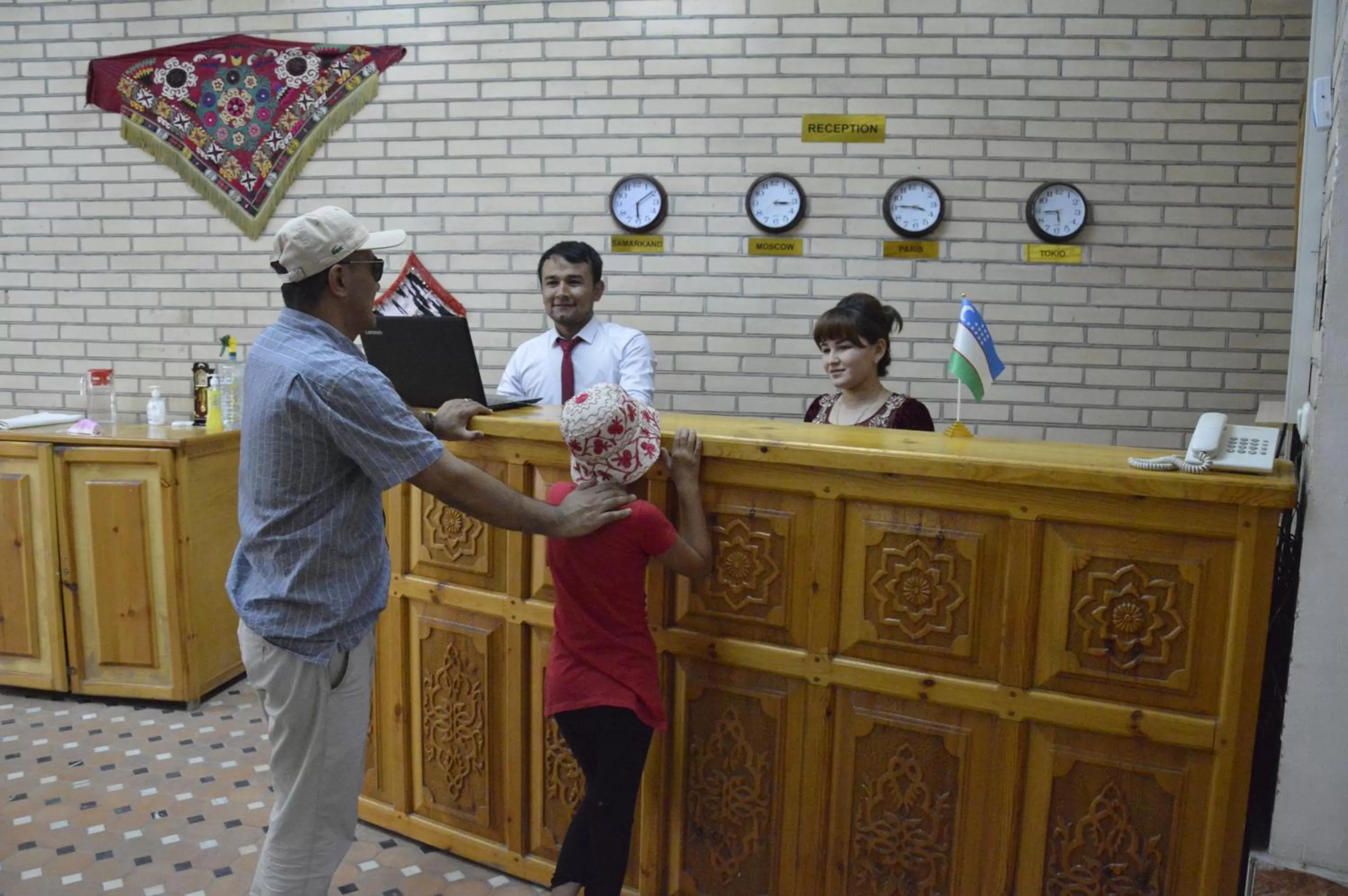 Staff in Guest House Marokand