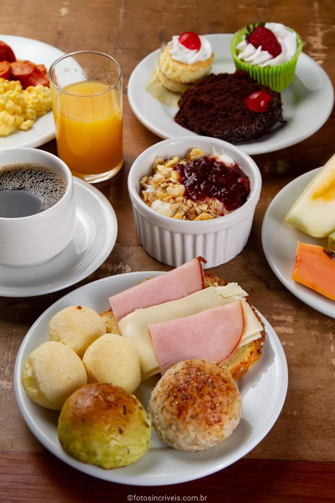 Breakfast in Pousada Eclipse Paraty