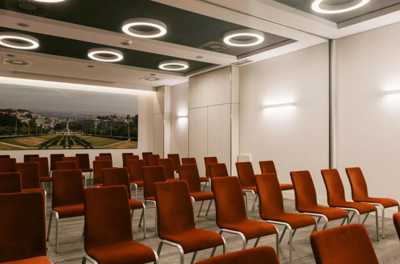 Seating area in Hotel Marques De Pombal
