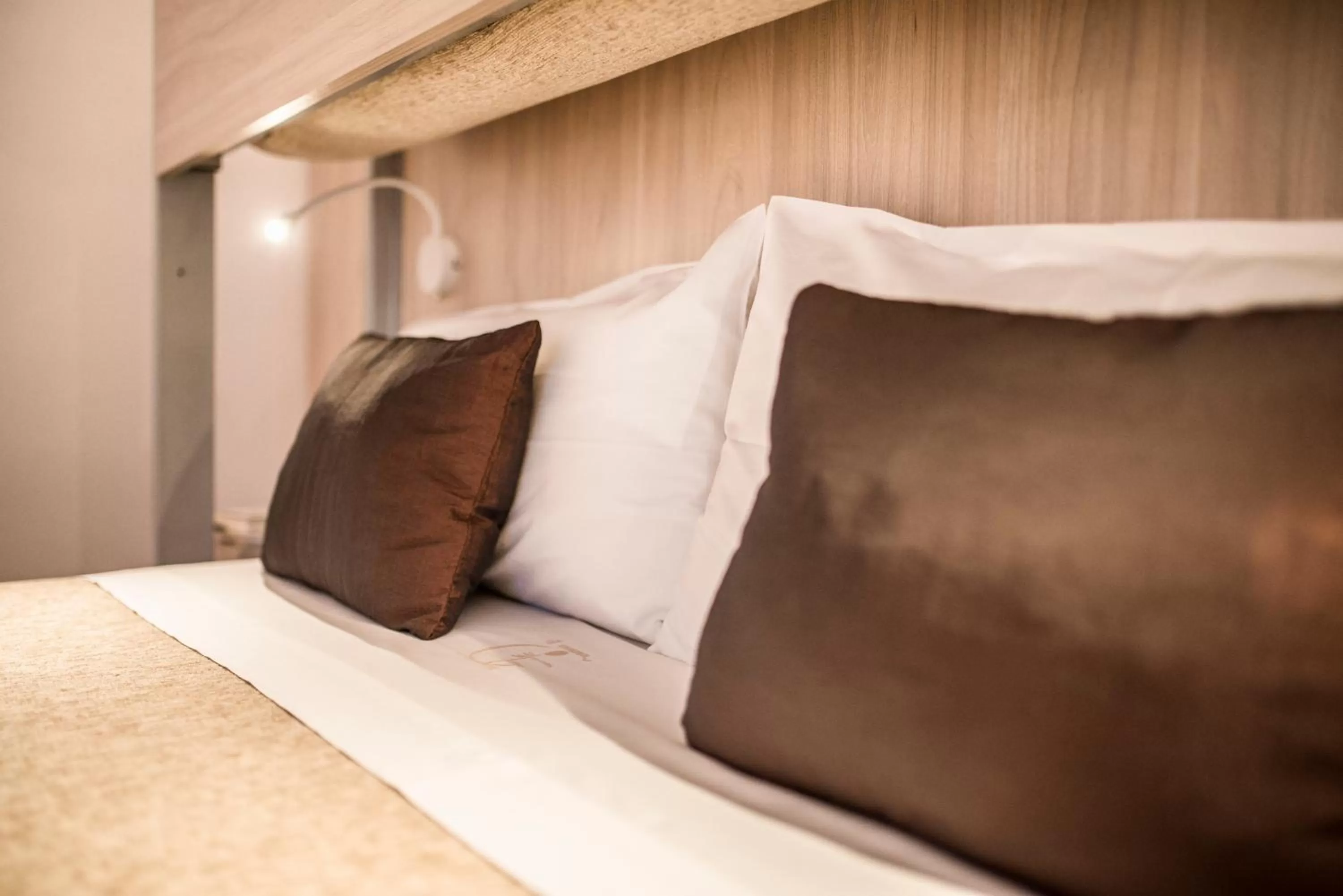 Decorative detail, Bed in La Trobada Hotel Boutique