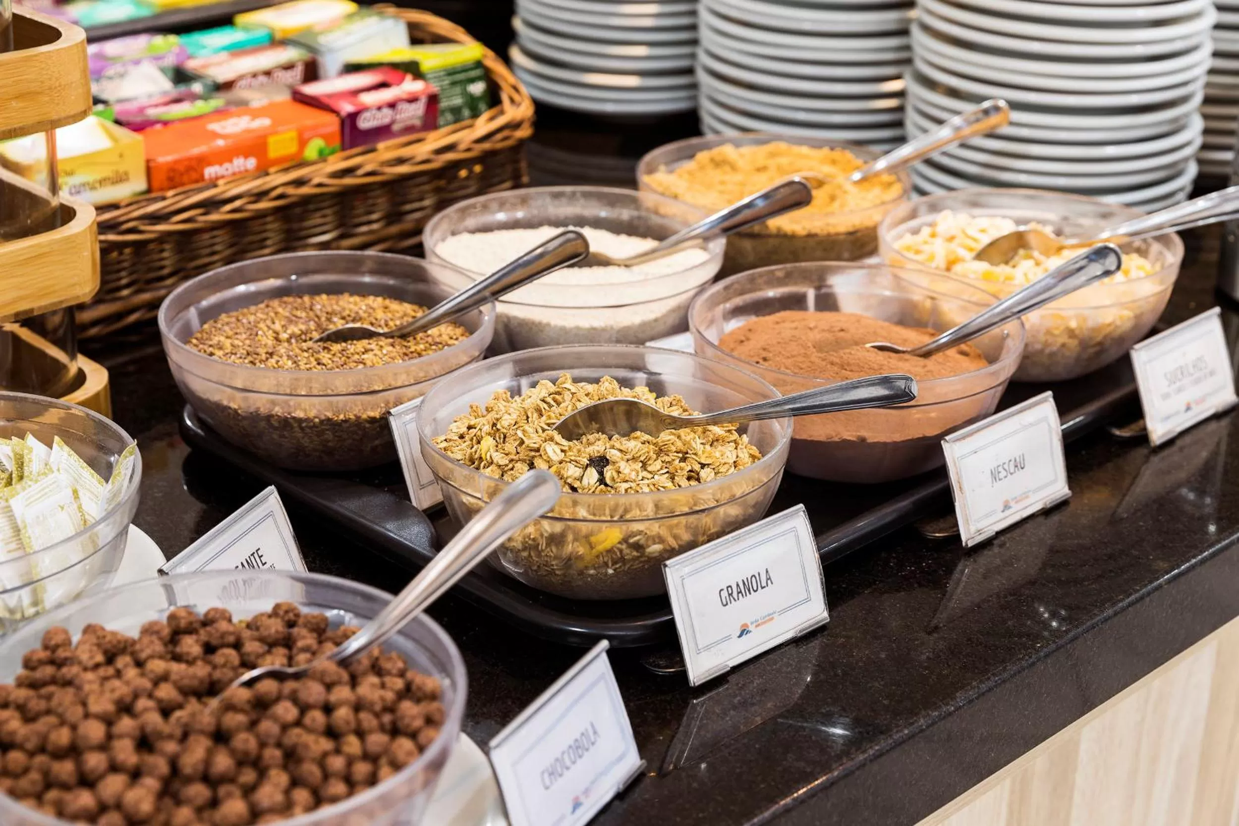 Buffet breakfast in Hotel Bella Camboriú