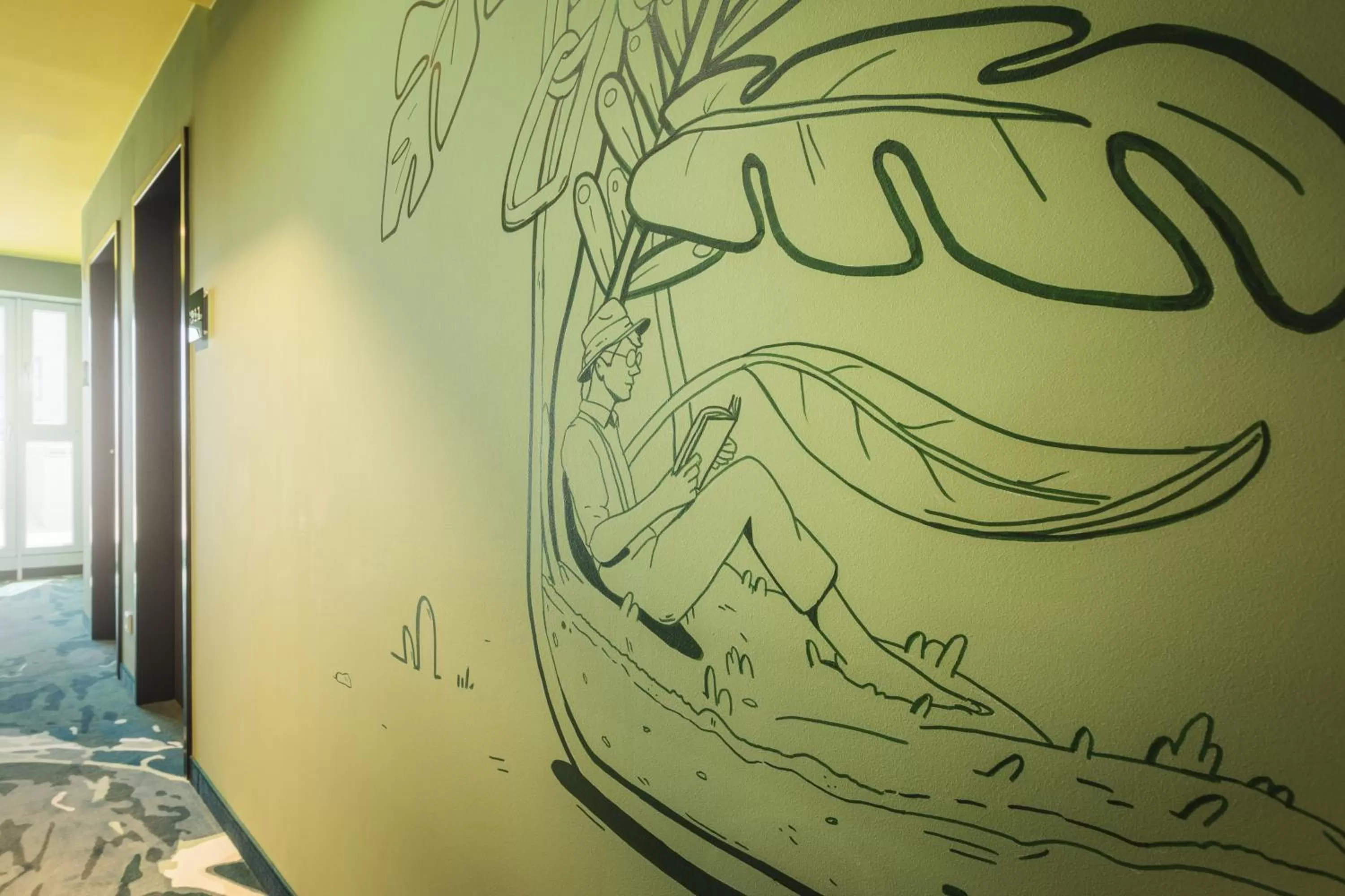 Decorative detail in Holiday Inn - the niu, Dwarf Berlin Schöneberg by IHG