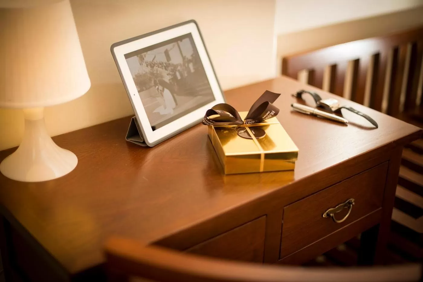 Decorative detail, TV/Entertainment Center in Hotel Aliados