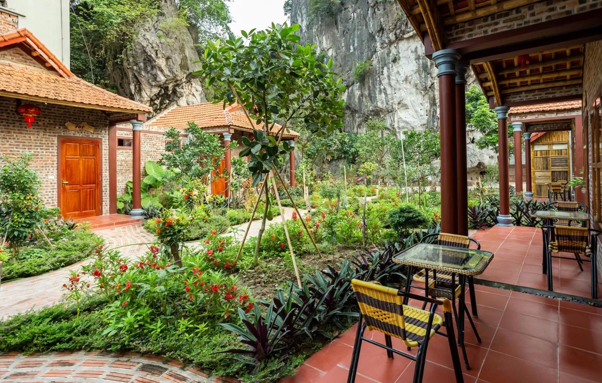 Patio in Ruby Homestay