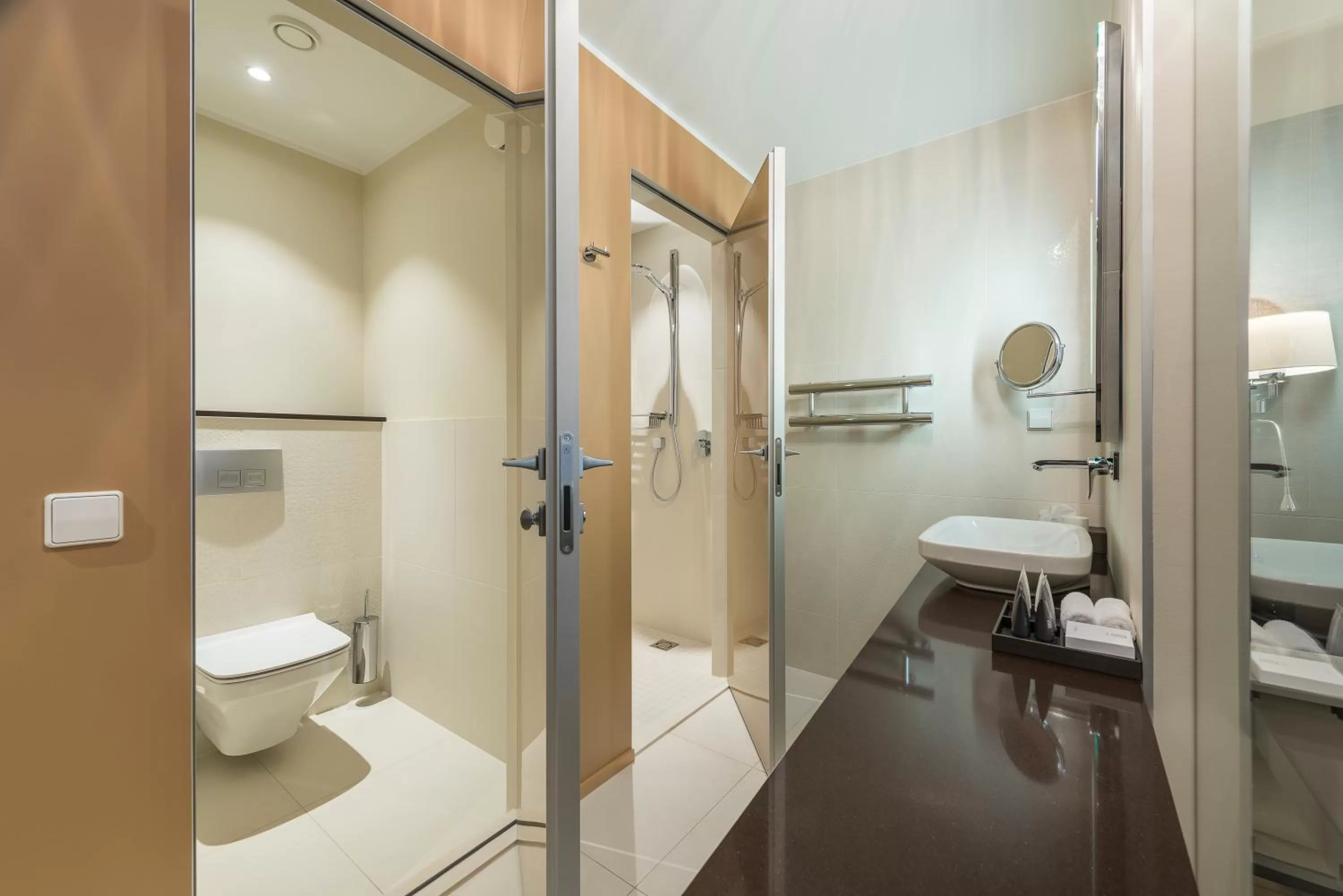 Bathroom in Lydia Hotel