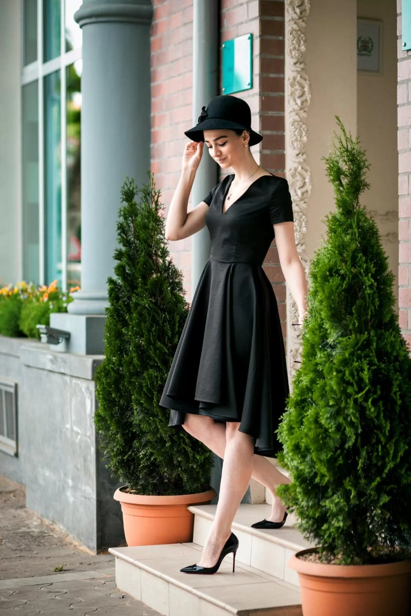 Decorative detail in River Side Hotel Tbilisi