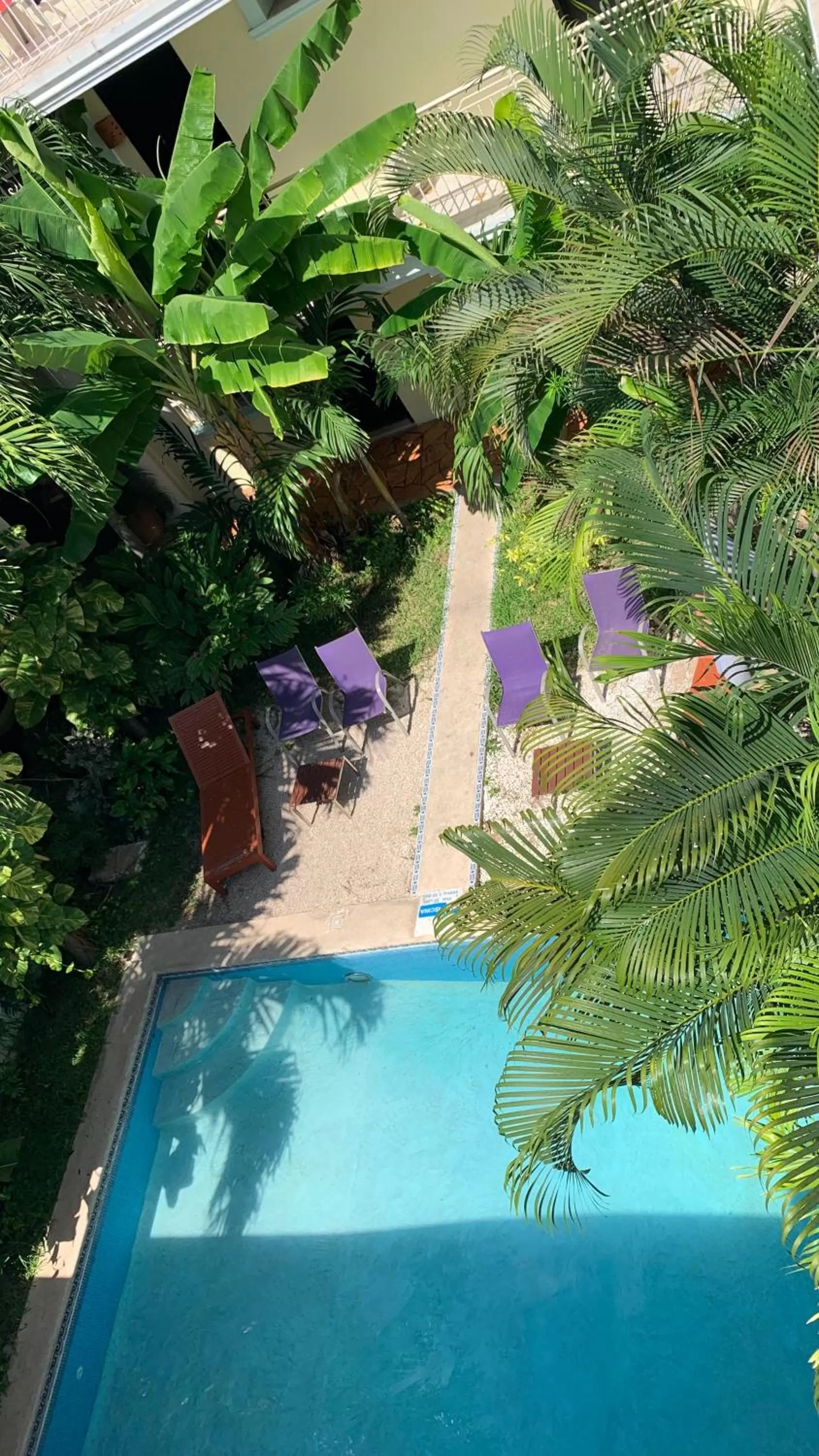 Swimming pool in Hotel Santa Ana