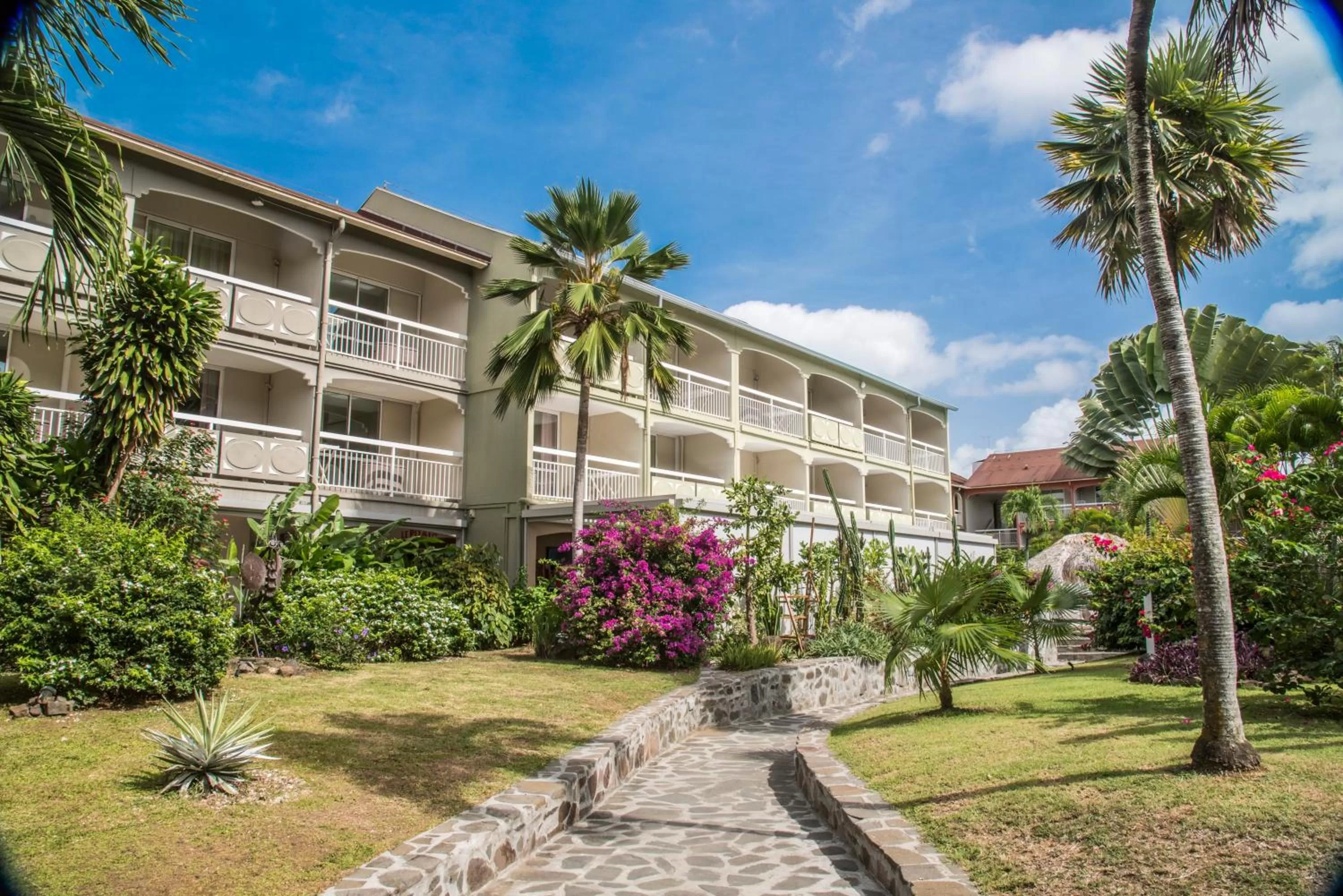 Property building in La Pagerie - Tropical Garden Hotel
