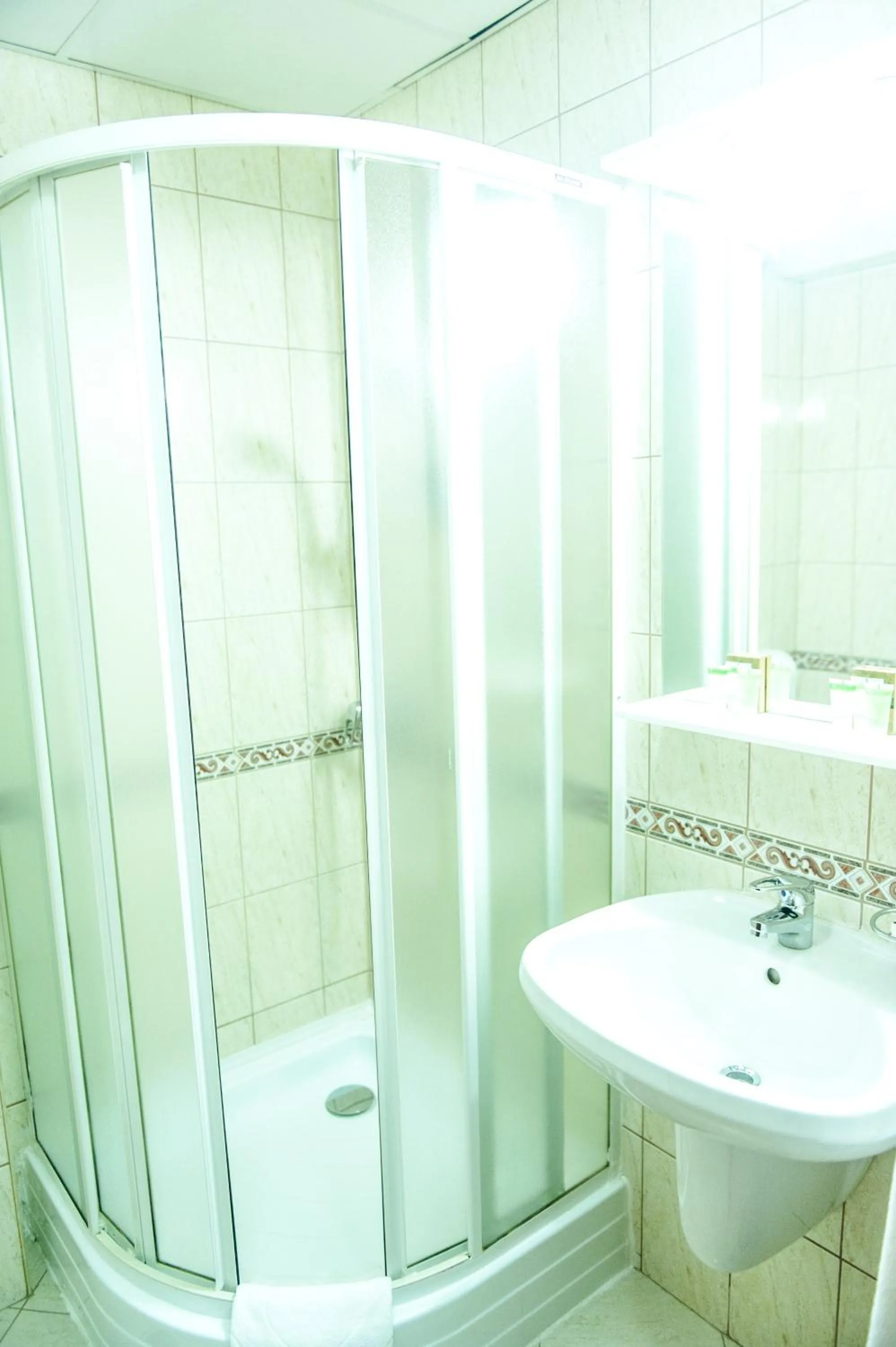 Shower in Hotel Parc Sibiu