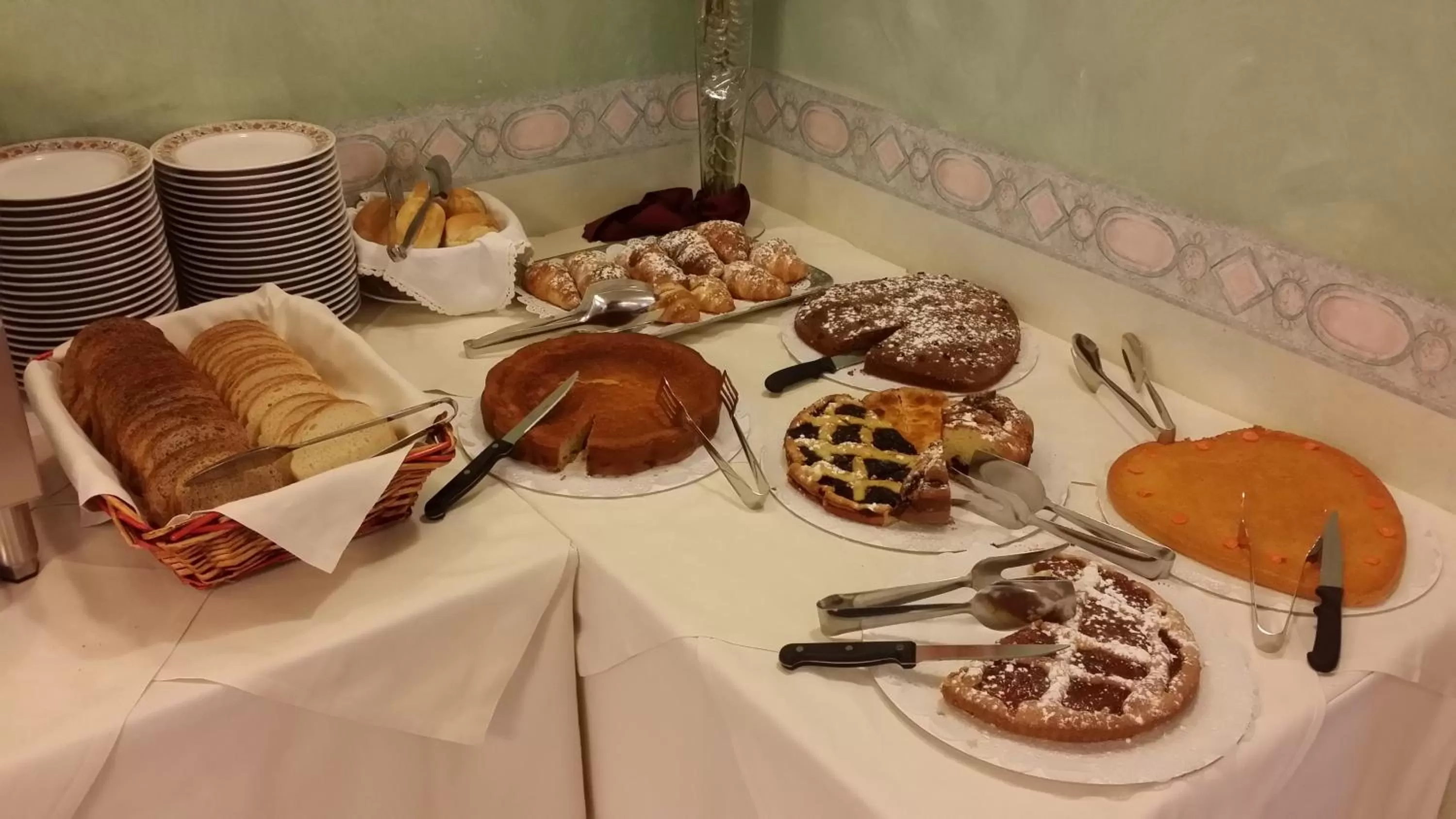 Buffet breakfast in Albergo Ristorante San Biagio
