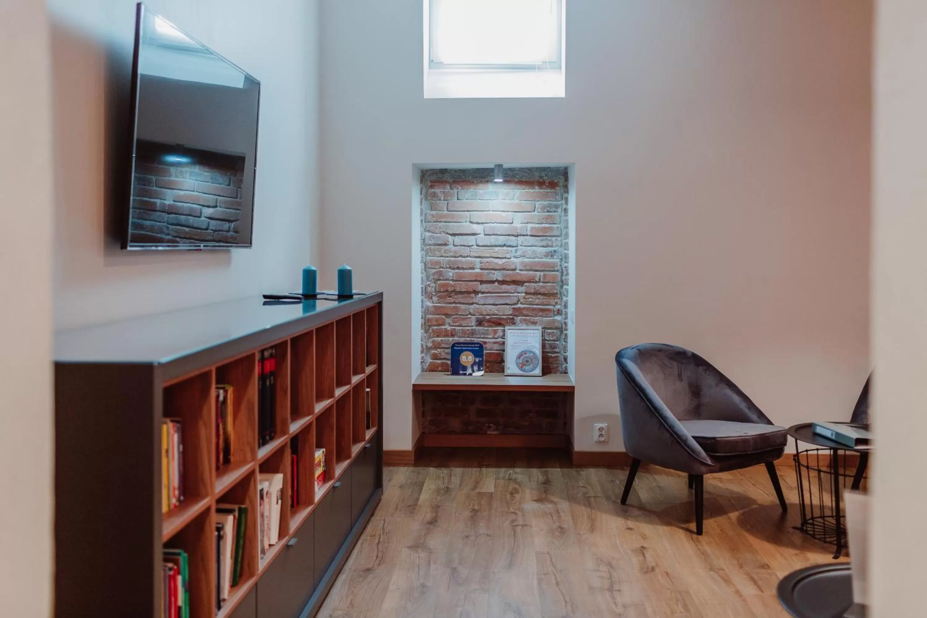 Communal lounge/ TV room in 4Seasons﻿ Apartments Cracow