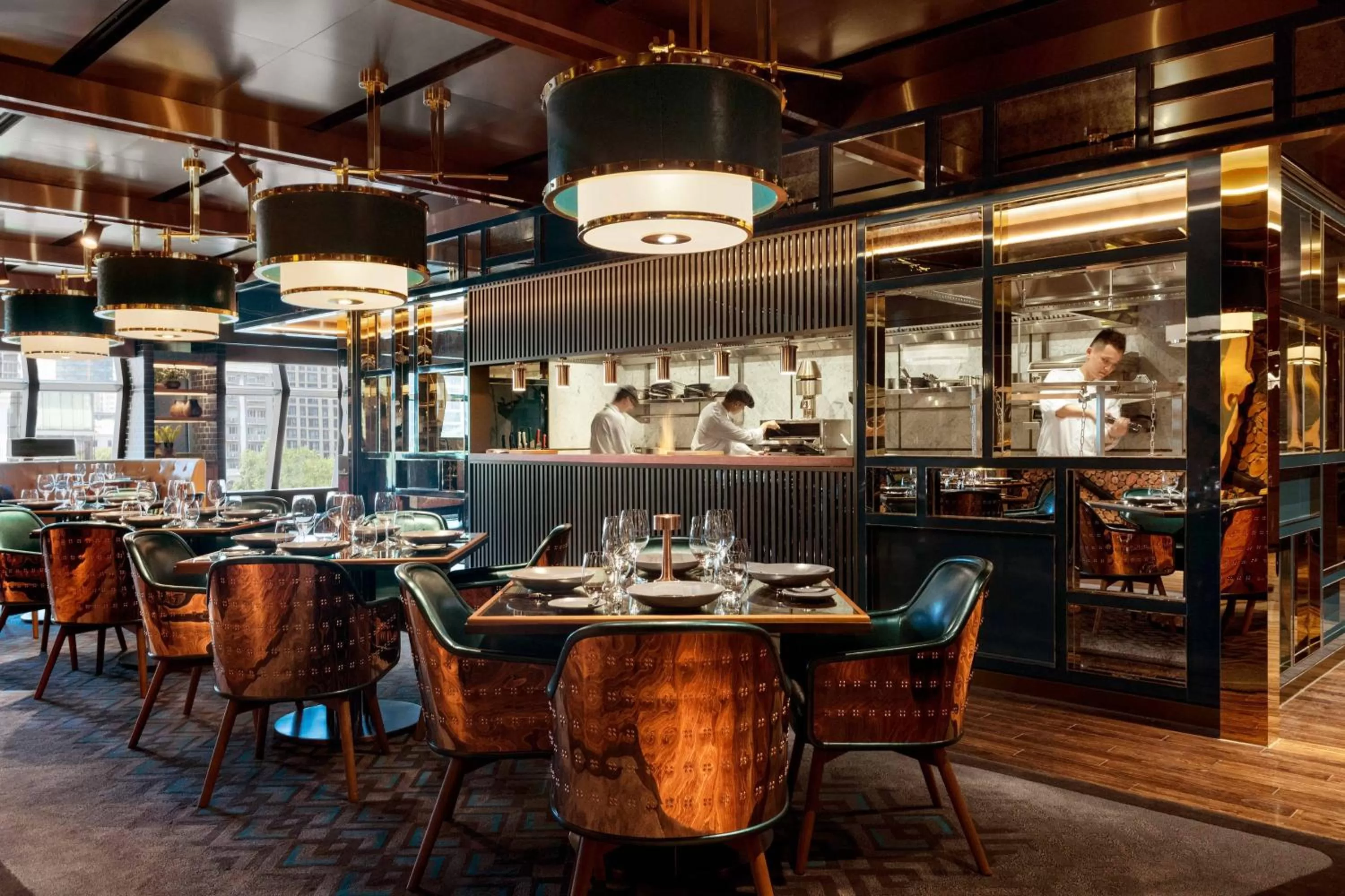 Restaurant/places to eat in JW Marriott Marquis Hotel Shanghai Pudong