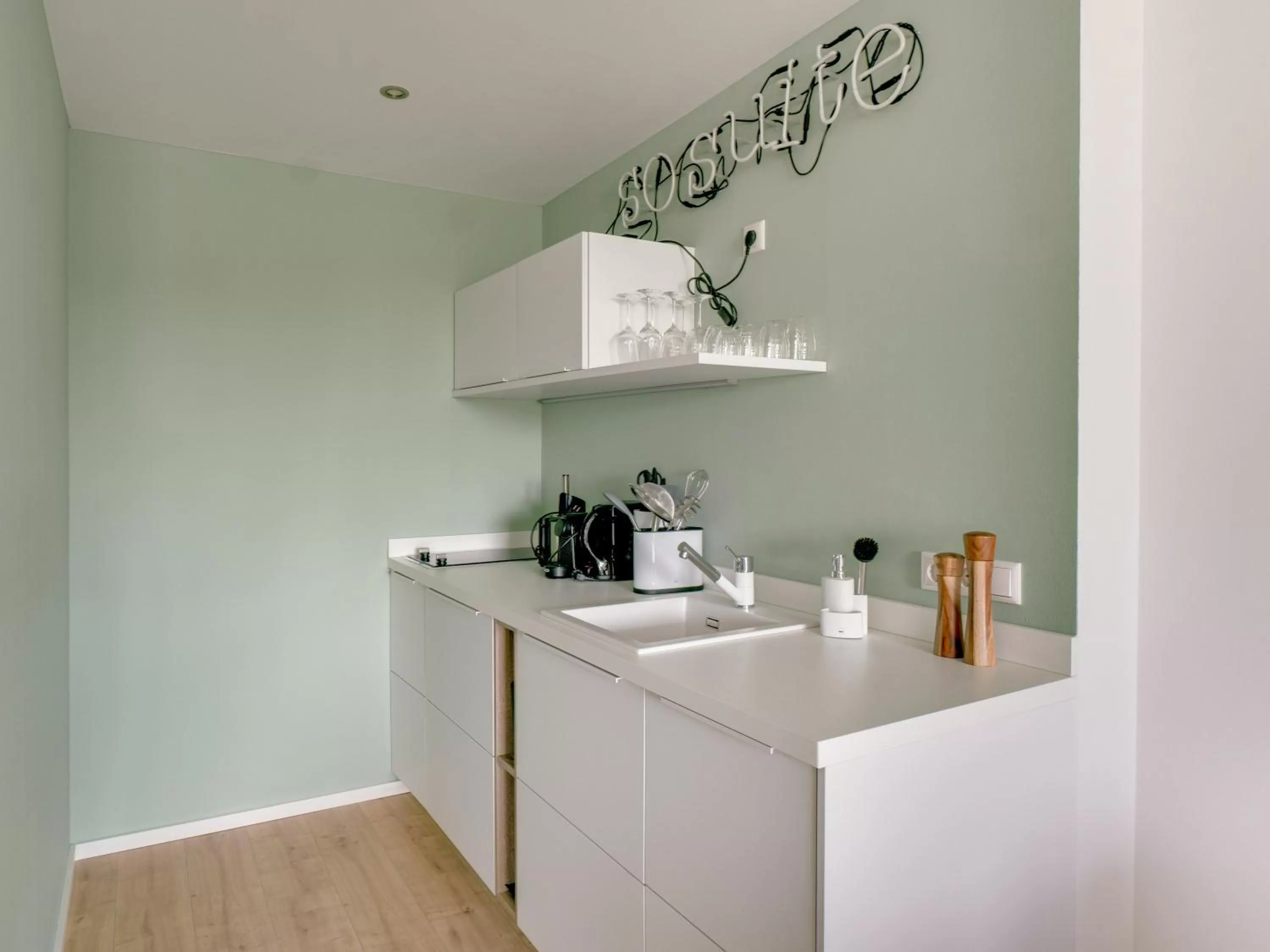 Coffee/tea facilities in Limehome Darmstadt Wilhelminenstraße - Digital Access